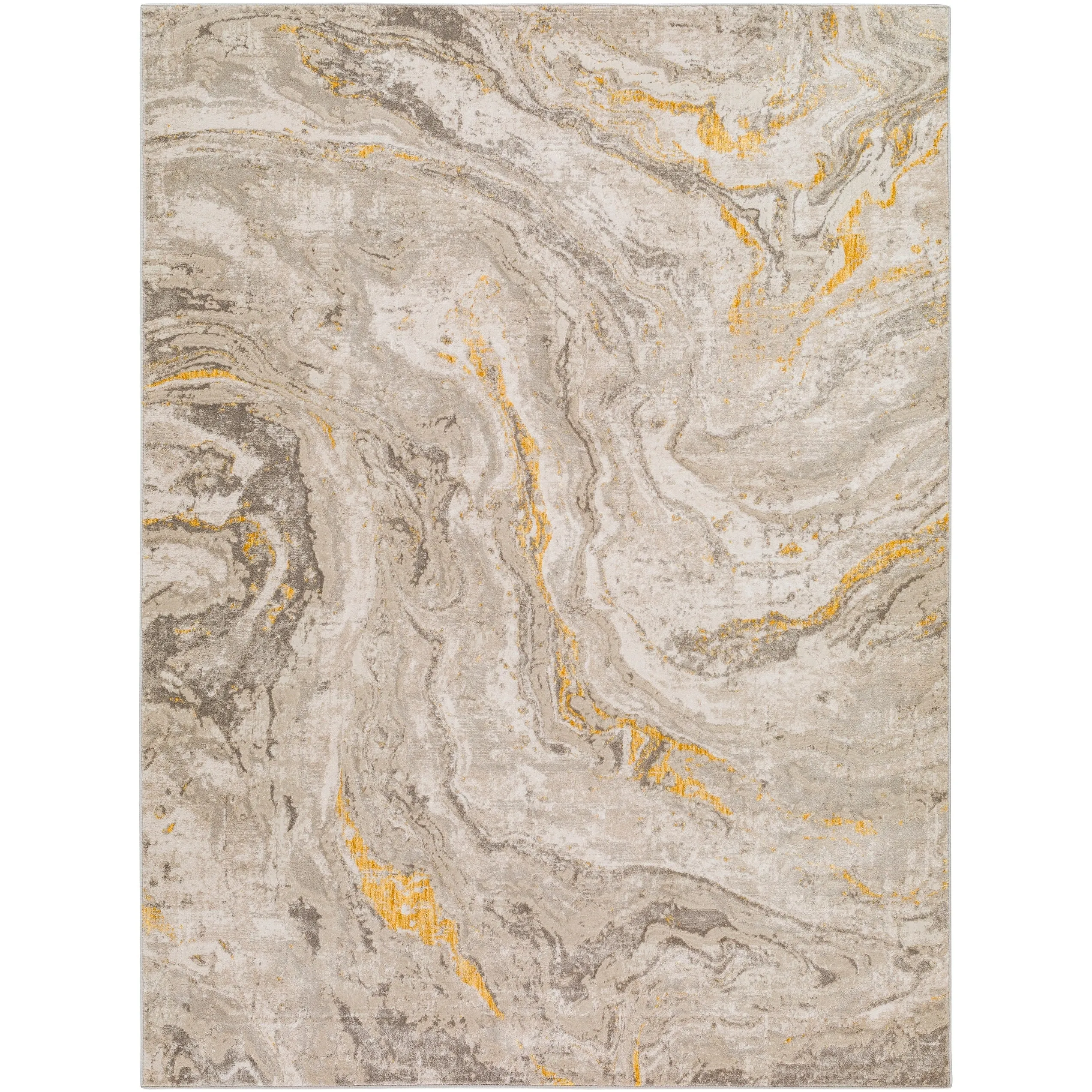 Livabliss Roswell Modern Abstract Swirl Area Rug