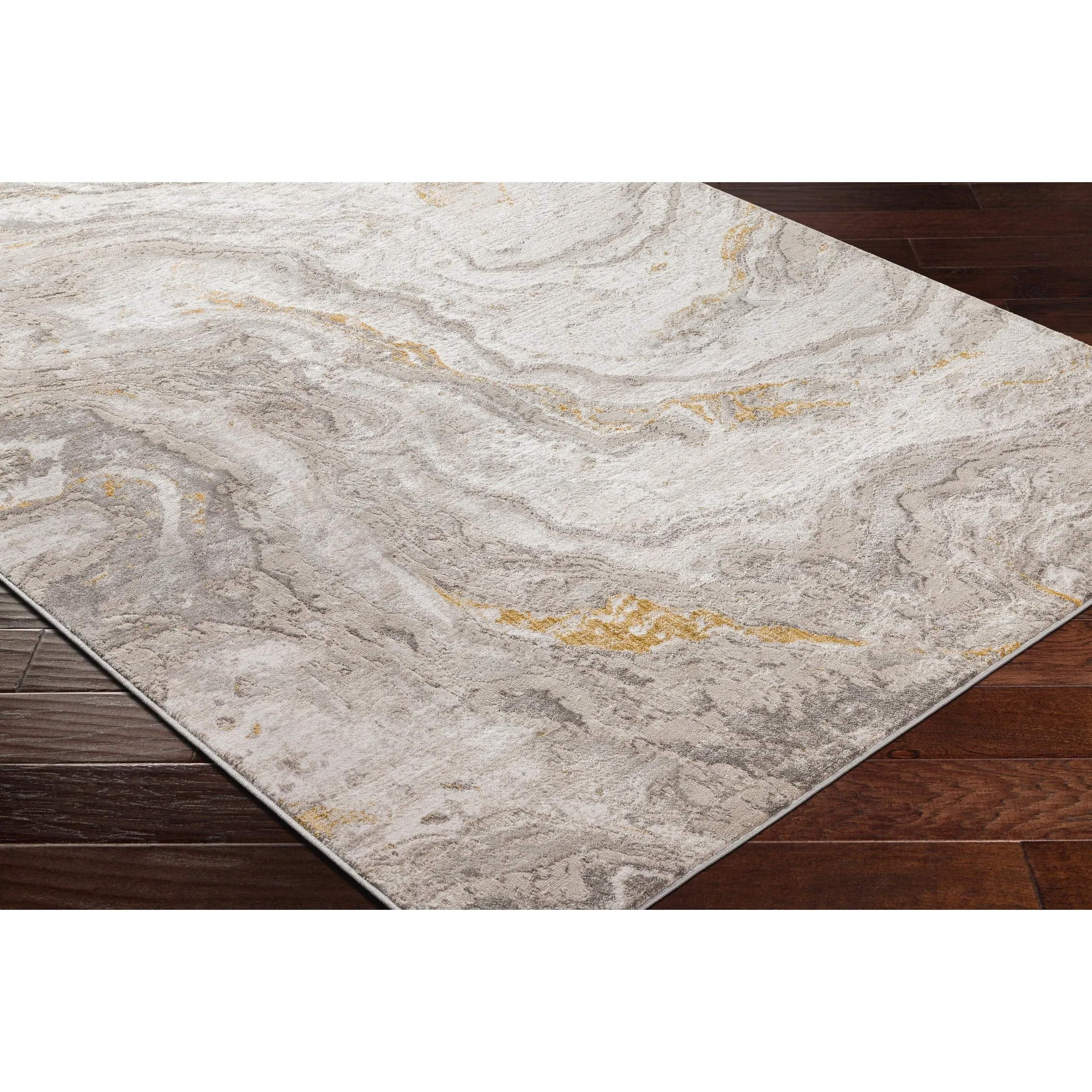 Livabliss Roswell Modern Abstract Swirl Area Rug