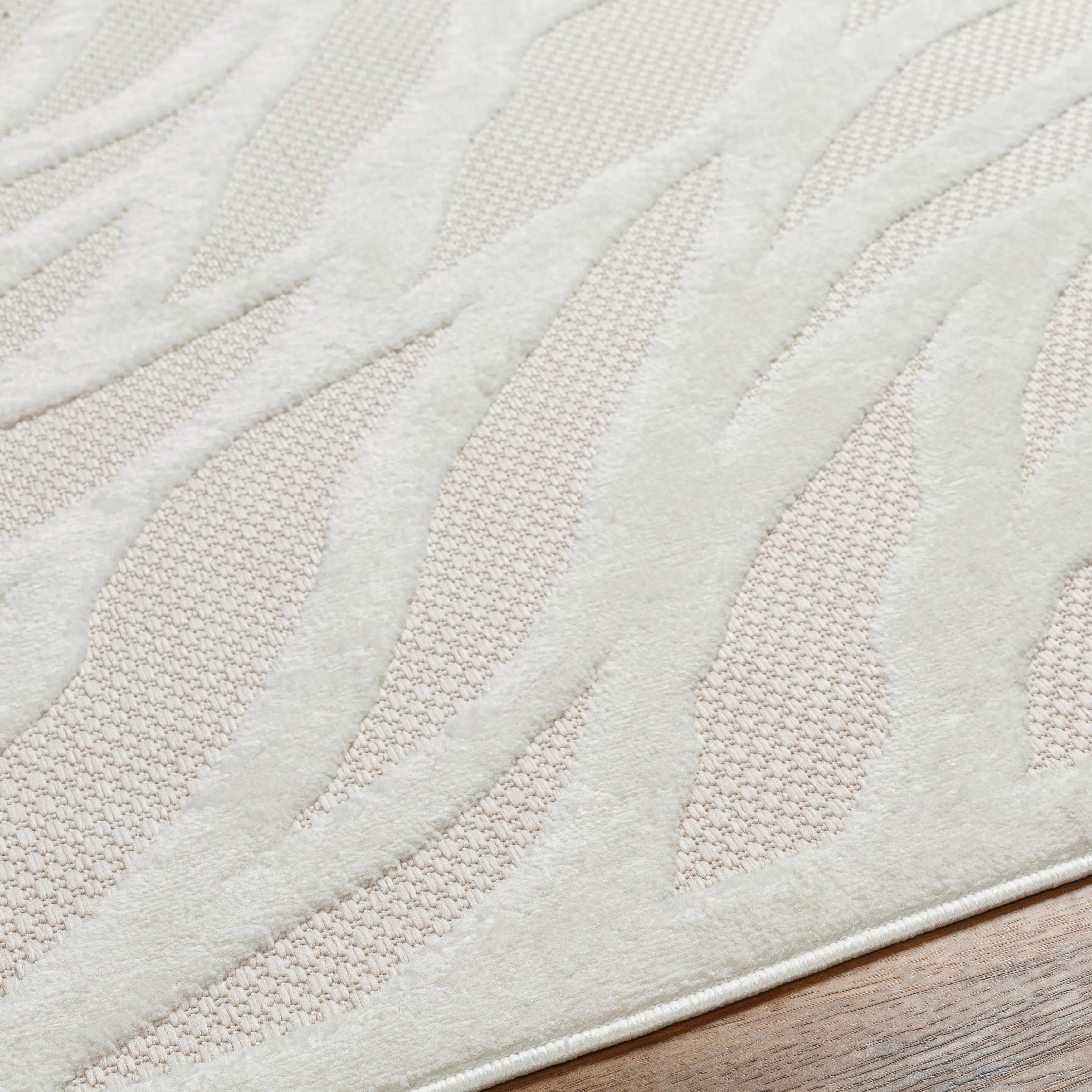 Livabliss San Diego Abstract Stripe Indoor/ Outdoor Area Rug