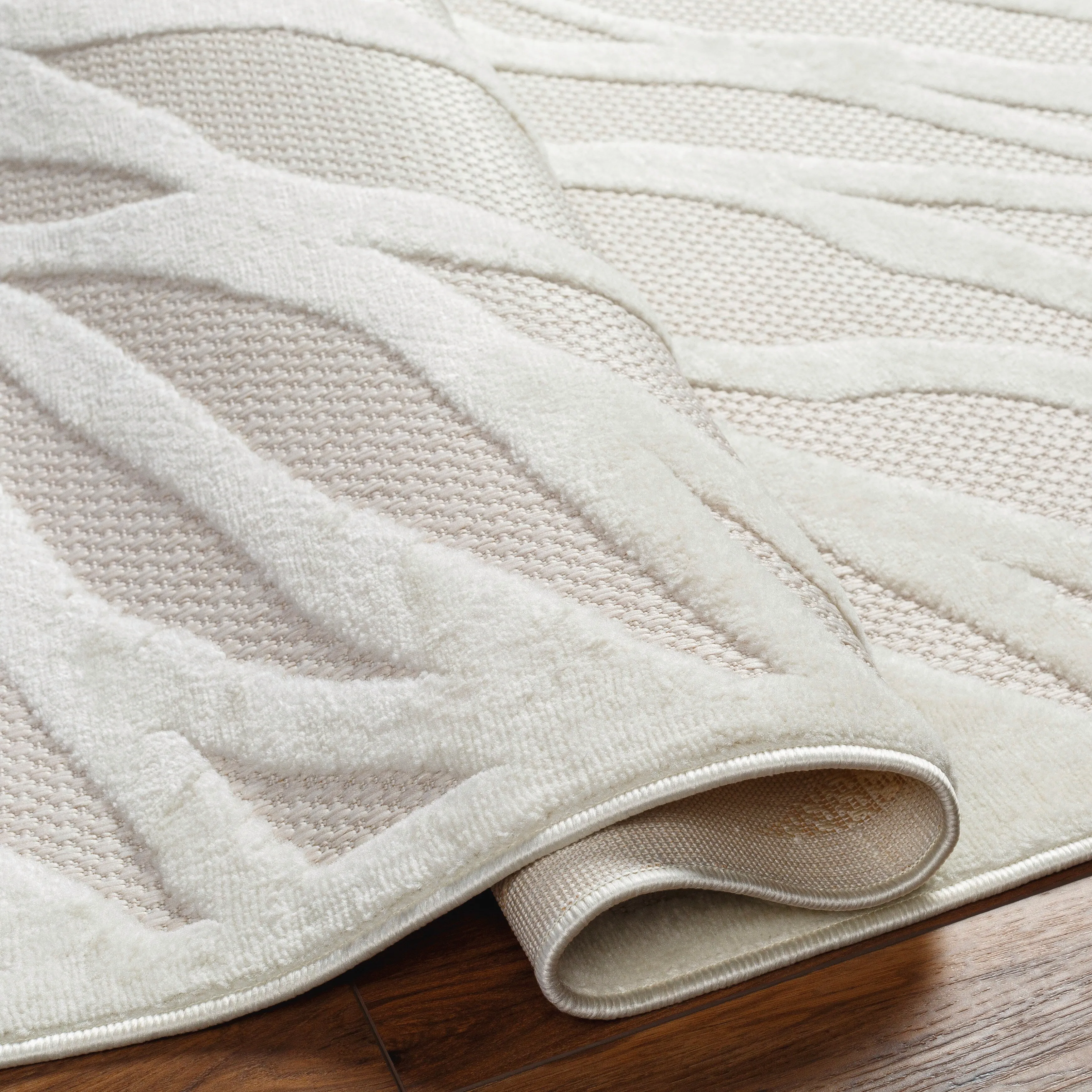 Livabliss San Diego Abstract Stripe Indoor/ Outdoor Area Rug