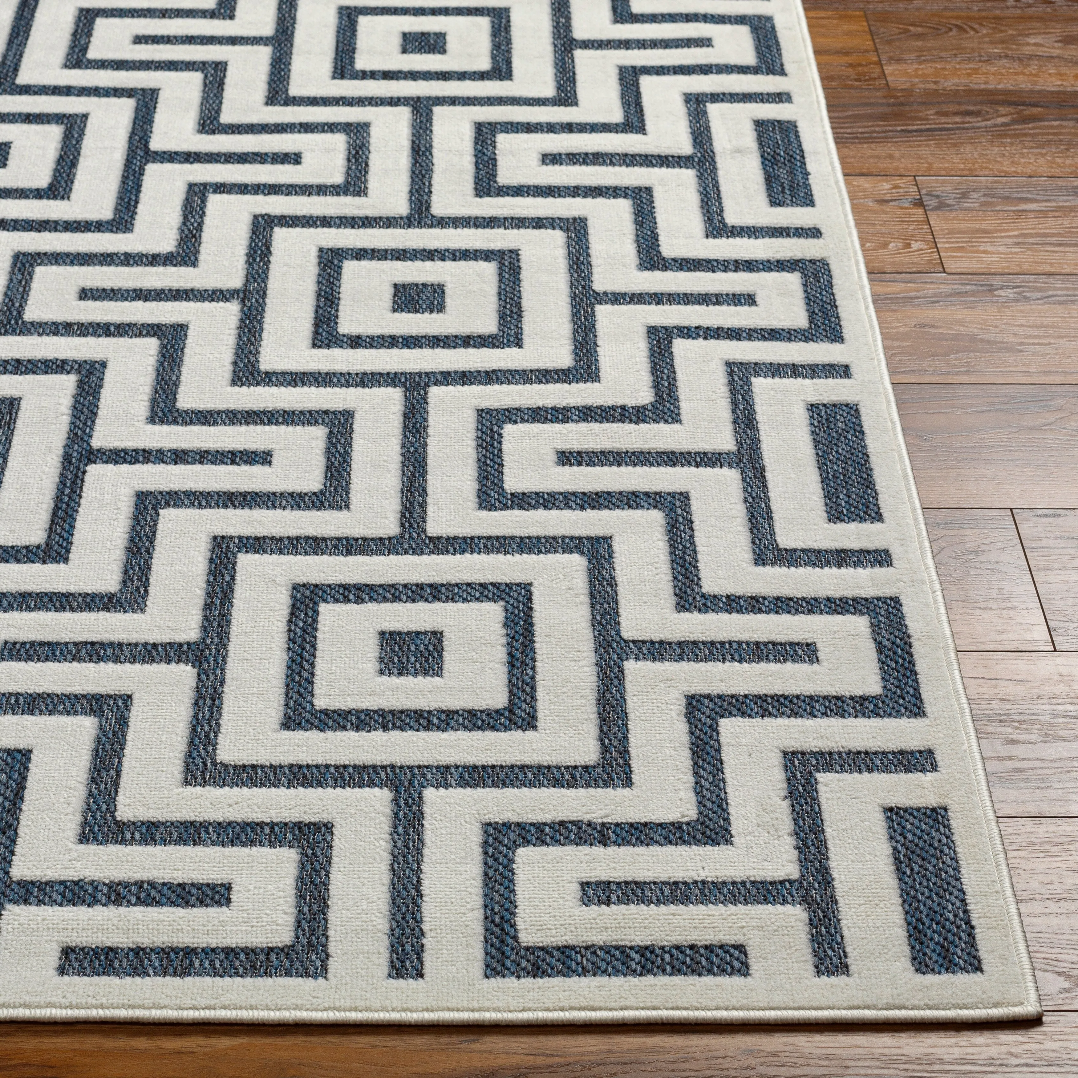 Livabliss San Diego Mid-Century Indoor/ Outdoor Area Rug