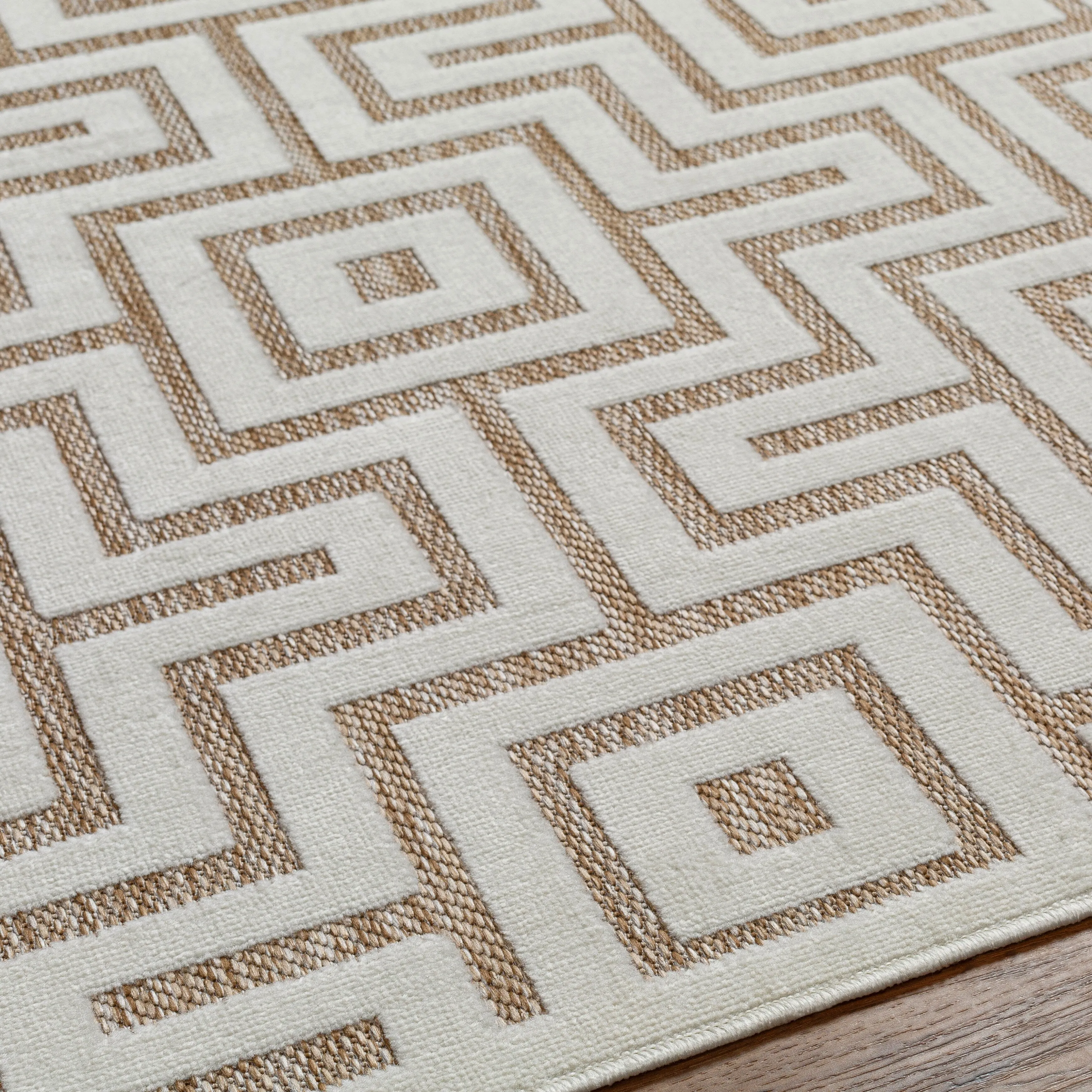Livabliss San Diego Mid-Century Indoor/ Outdoor Area Rug