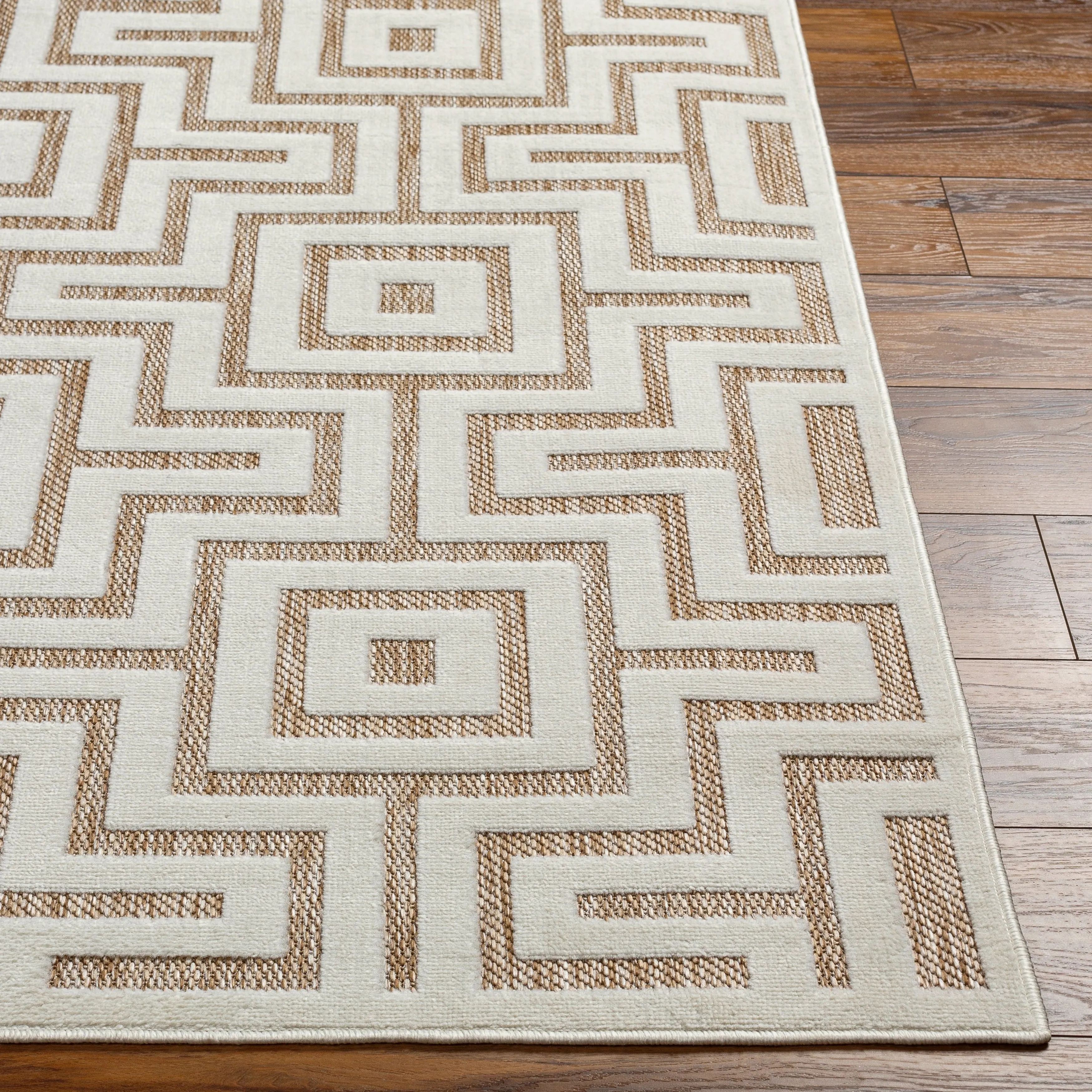 Livabliss San Diego Mid-Century Indoor/ Outdoor Area Rug