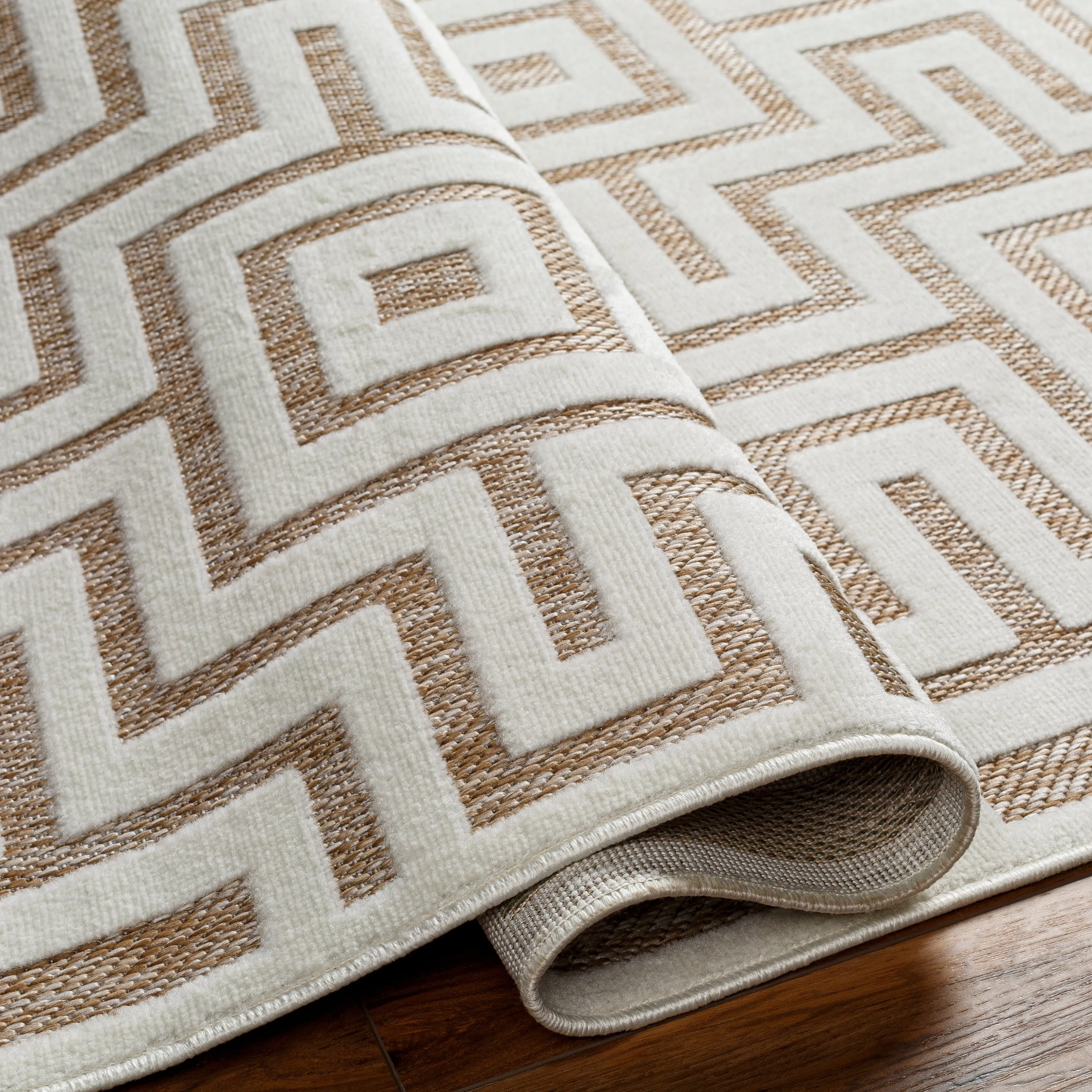 Livabliss San Diego Mid-Century Indoor/ Outdoor Area Rug