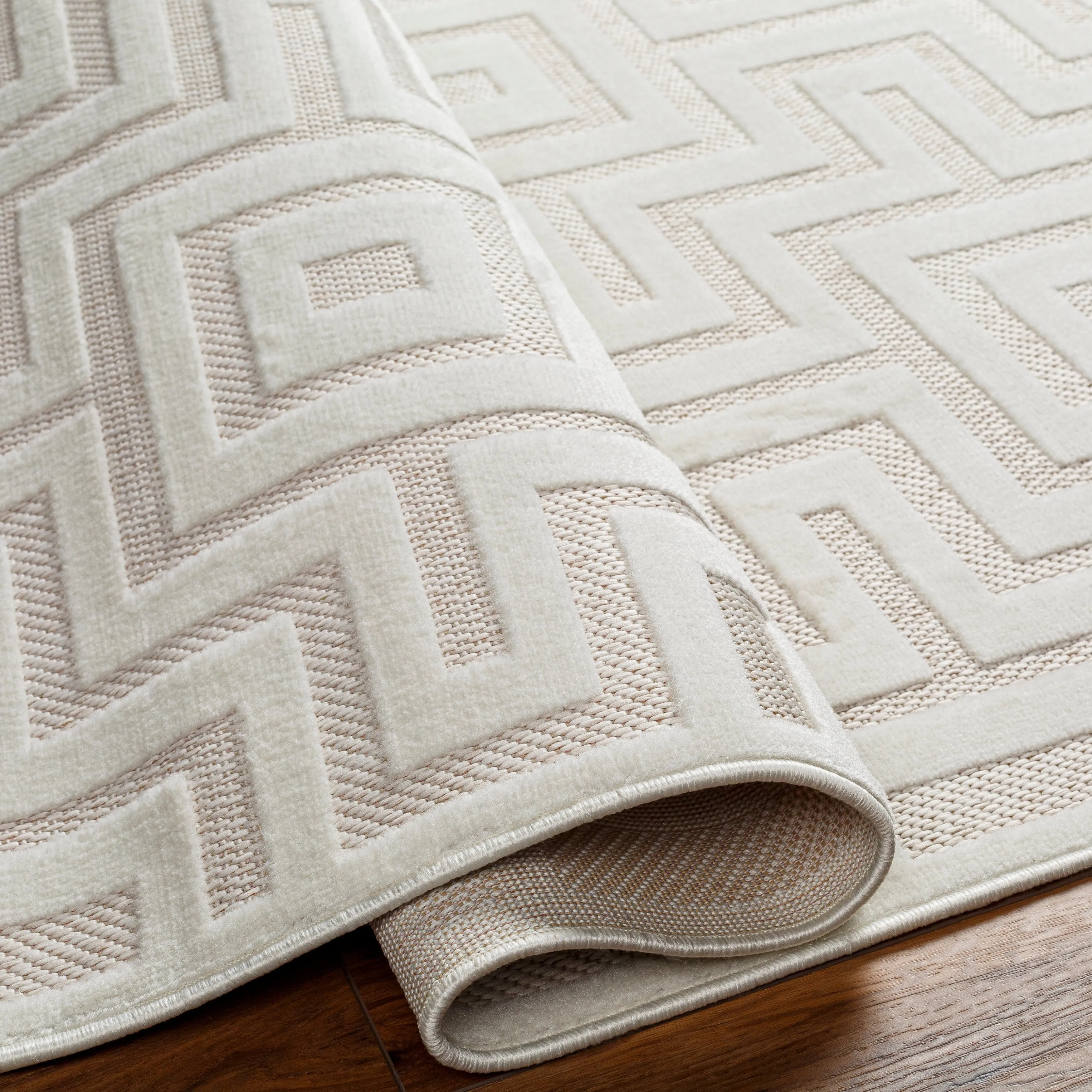 Livabliss San Diego Mid-Century Indoor/ Outdoor Area Rug