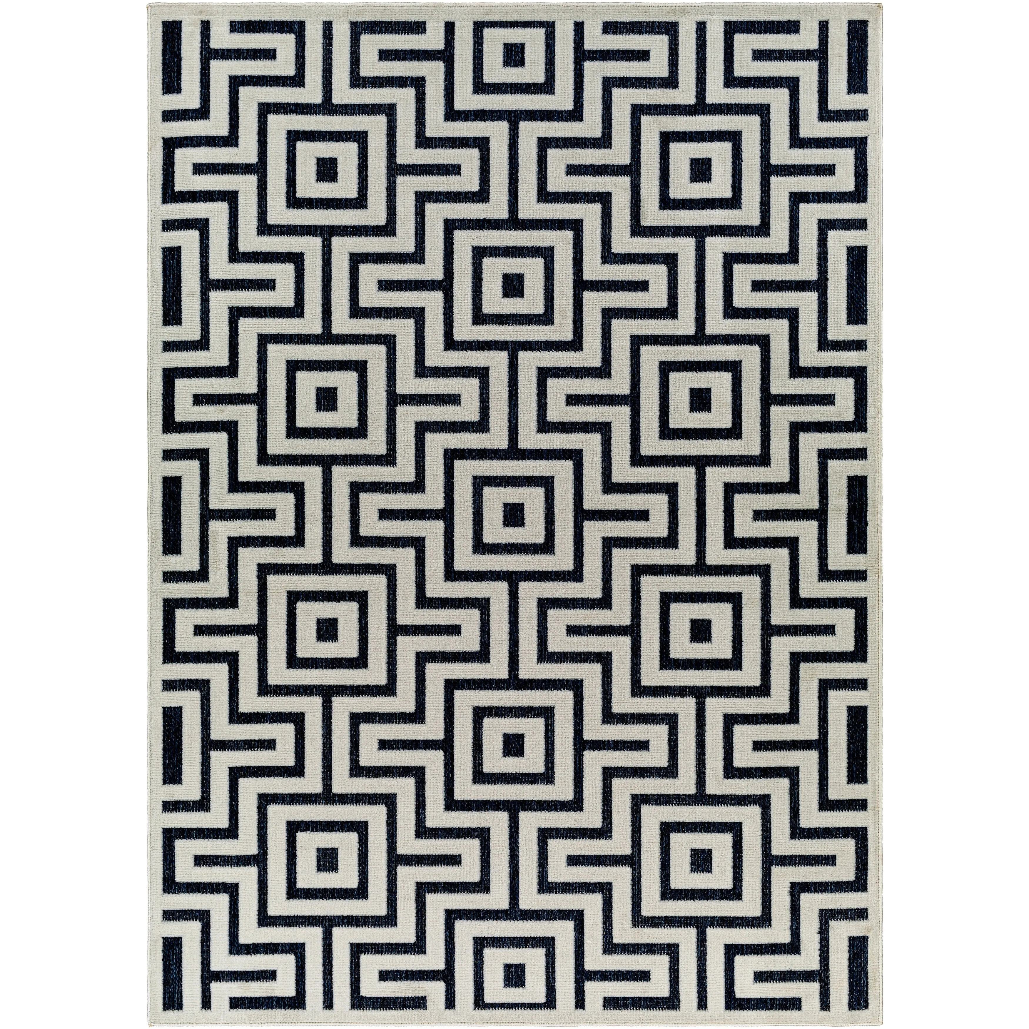 Livabliss San Diego Mid-Century Indoor/ Outdoor Area Rug