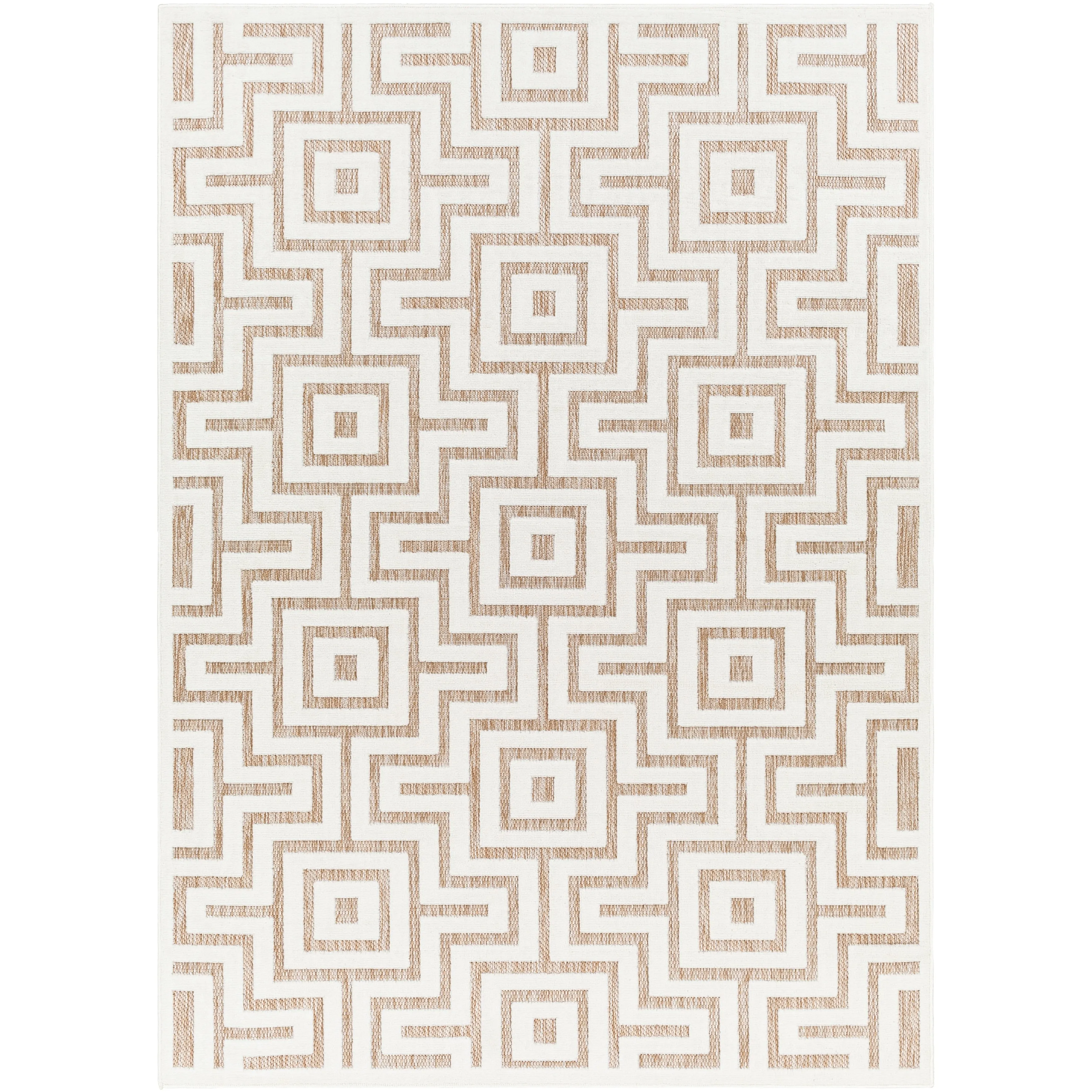Livabliss San Diego Mid-Century Indoor/ Outdoor Area Rug