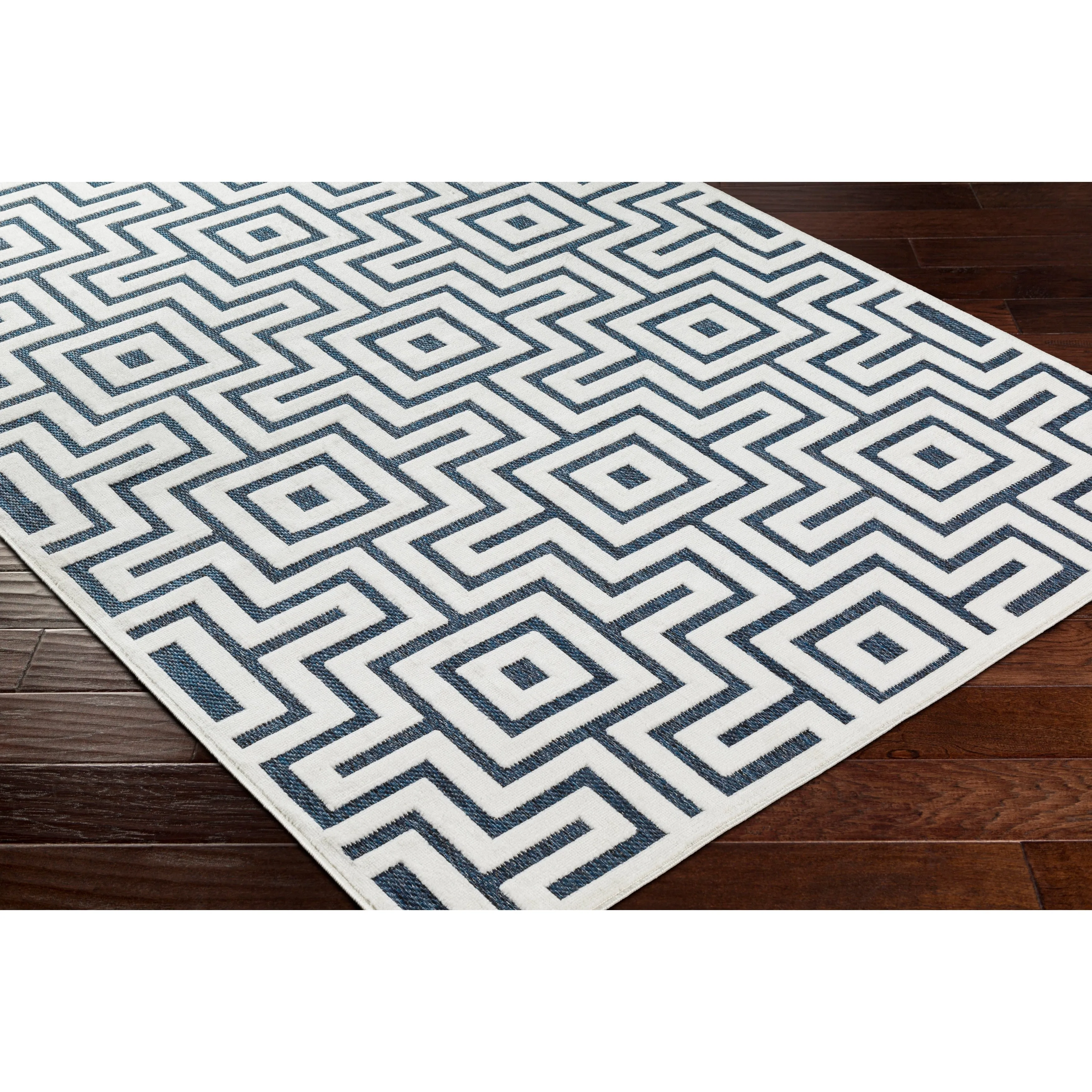 Livabliss San Diego Mid-Century Indoor/ Outdoor Area Rug