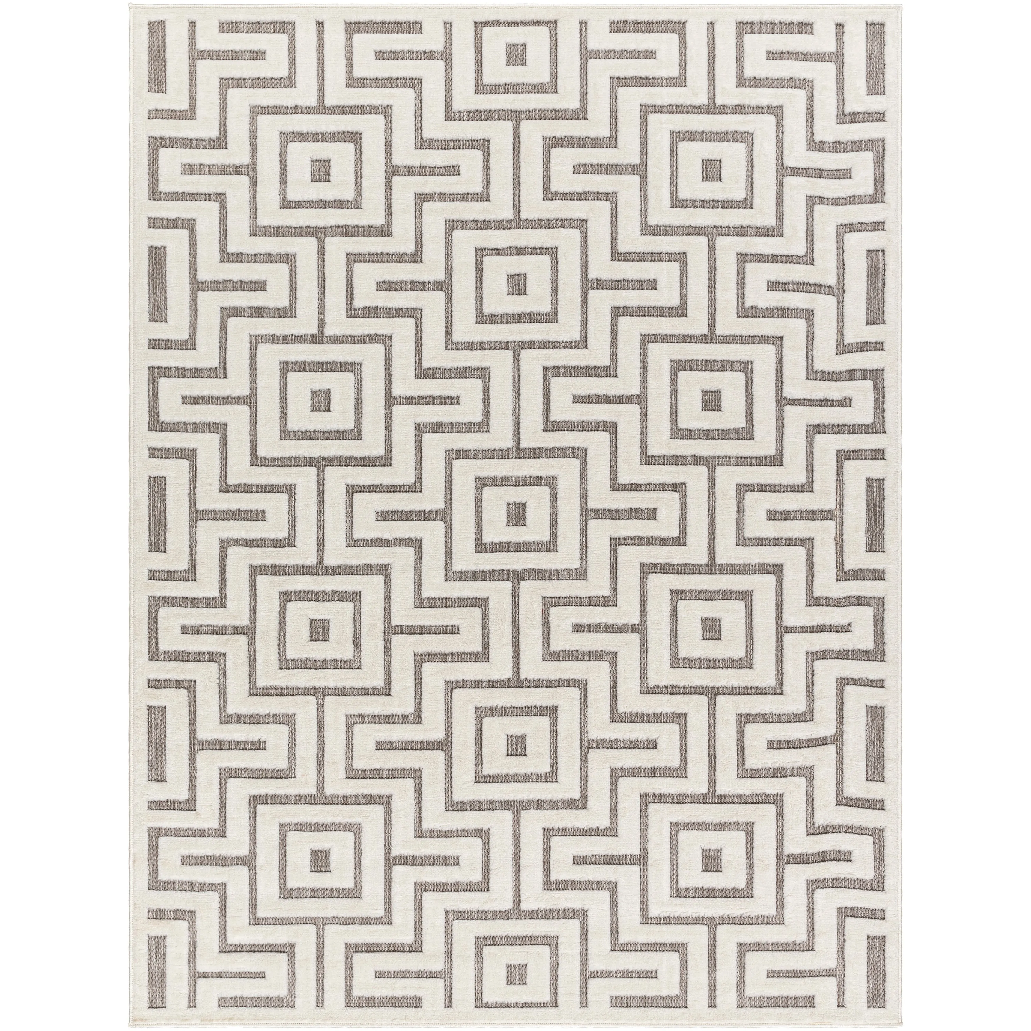 Livabliss San Diego Mid-Century Indoor/ Outdoor Area Rug