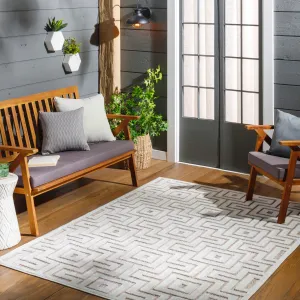 Livabliss San Diego Mid-Century Indoor/ Outdoor Area Rug