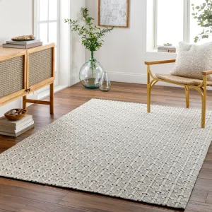 Livabliss Sapana Handmade Mod Farmhouse Wool Blend Area Rug