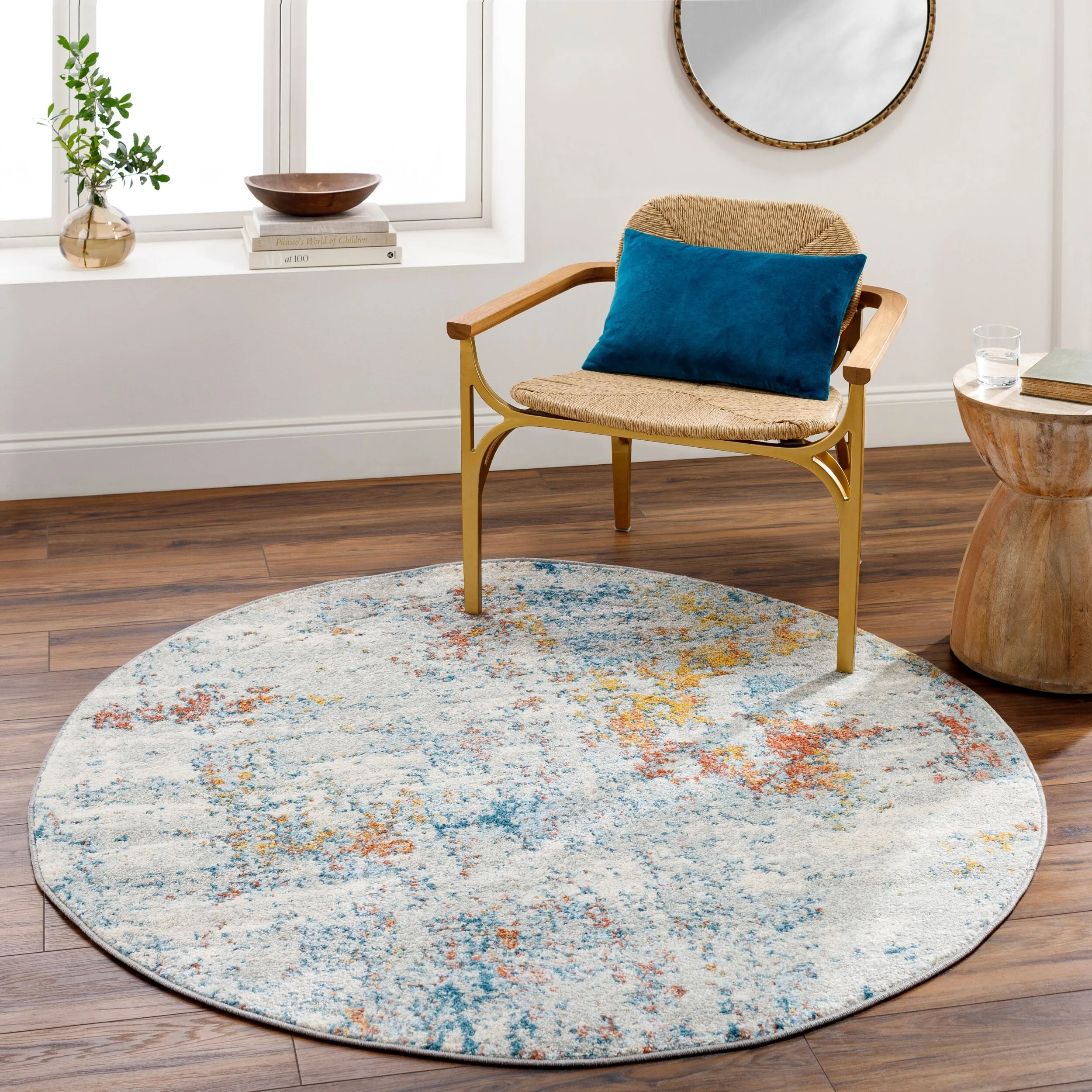 Livabliss Sunderland Minimalist Abstract Area Rug