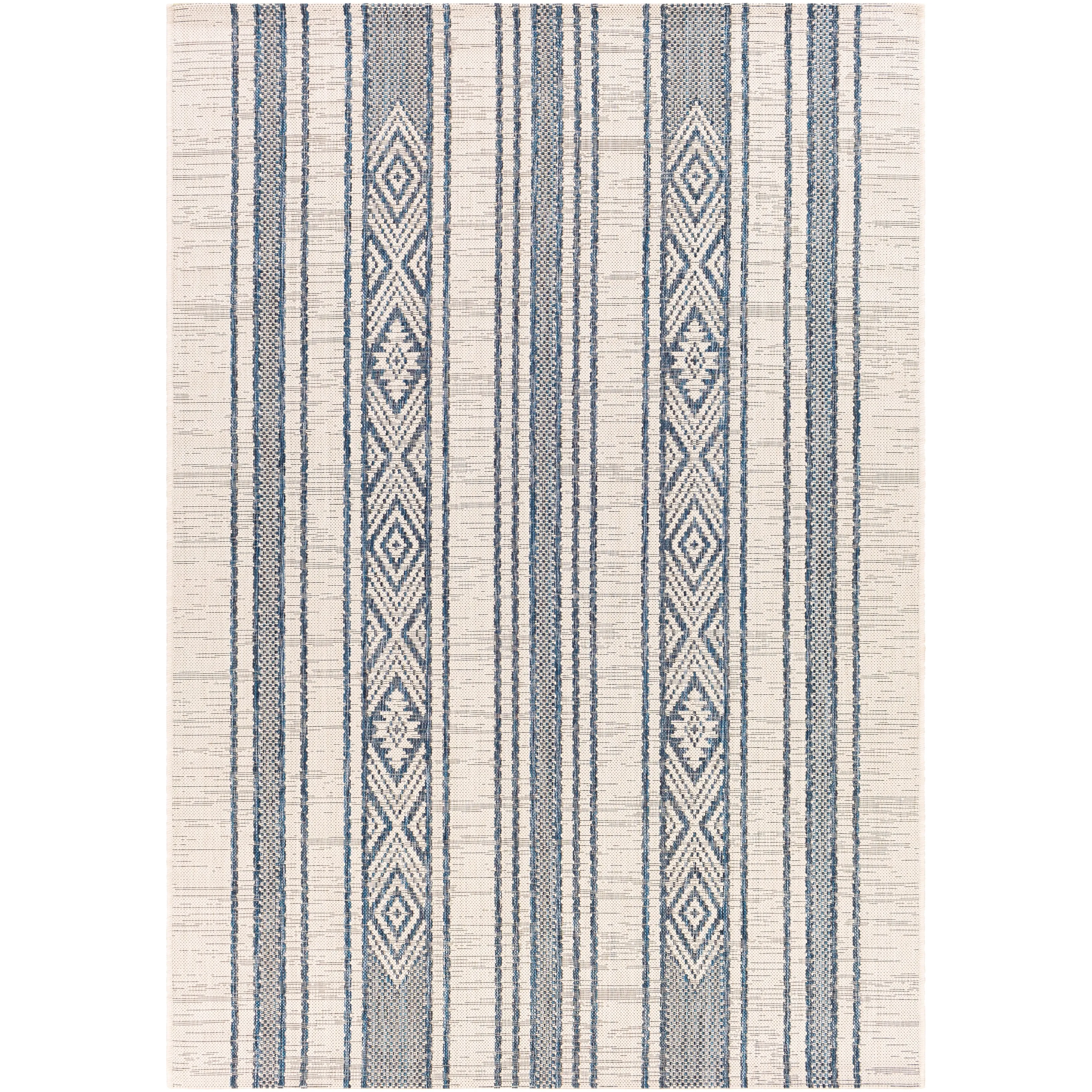 Livabliss Tansy Indoor/ Outdoor Nordic Stripe Area Rug