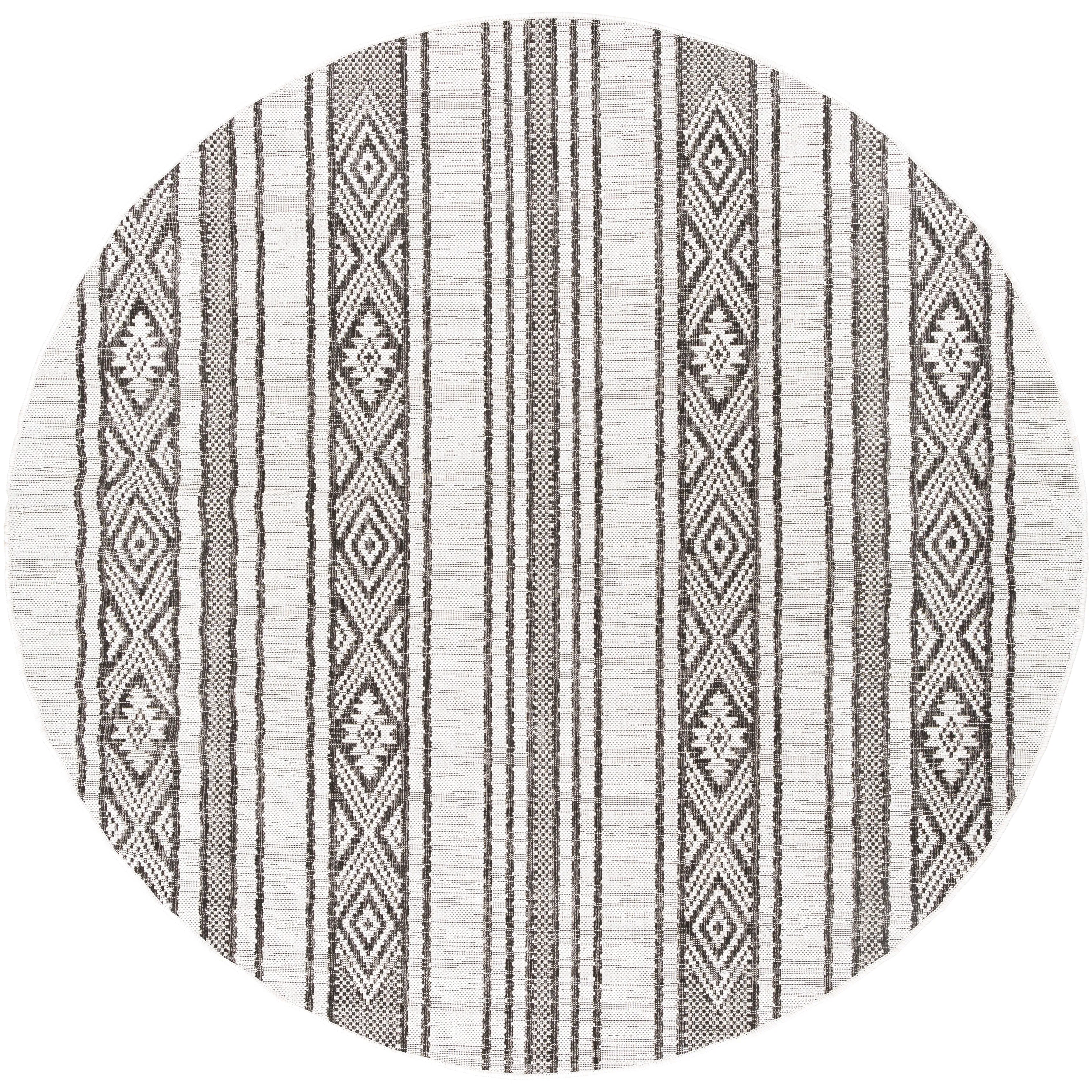 Livabliss Tansy Indoor/ Outdoor Nordic Stripe Area Rug