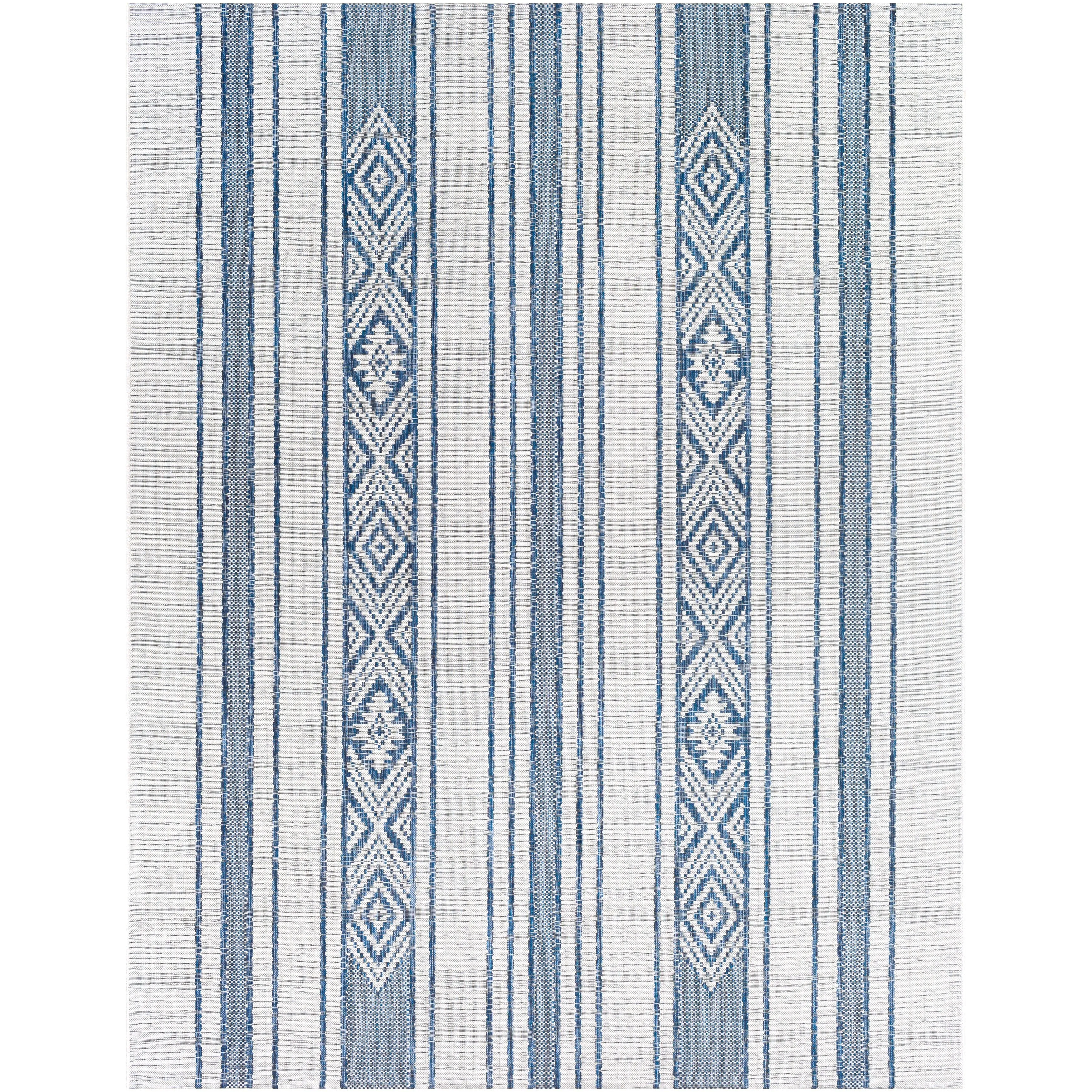 Livabliss Tansy Indoor/ Outdoor Nordic Stripe Area Rug