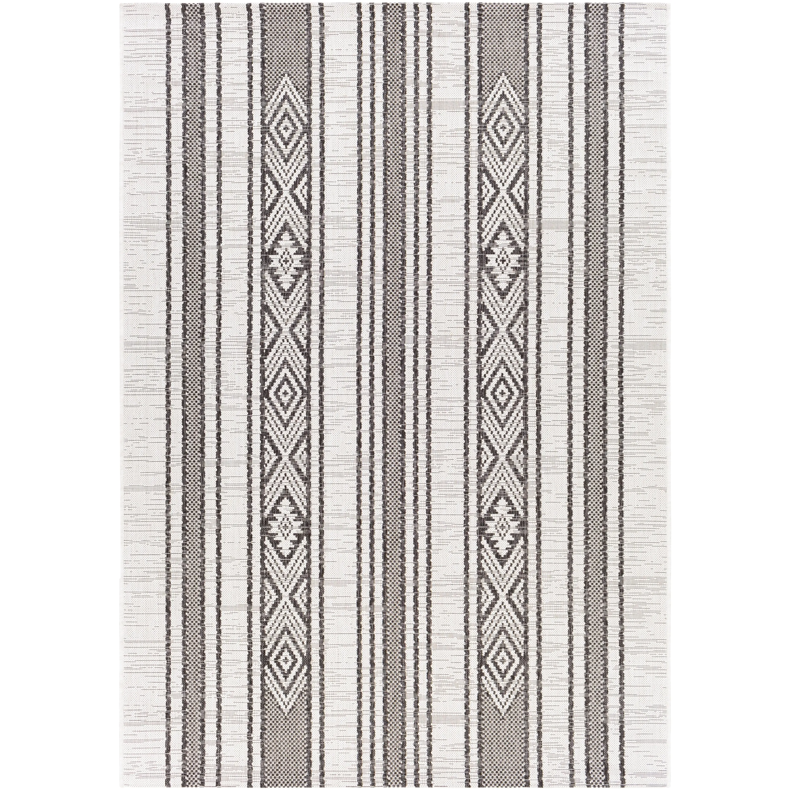 Livabliss Tansy Indoor/ Outdoor Nordic Stripe Area Rug