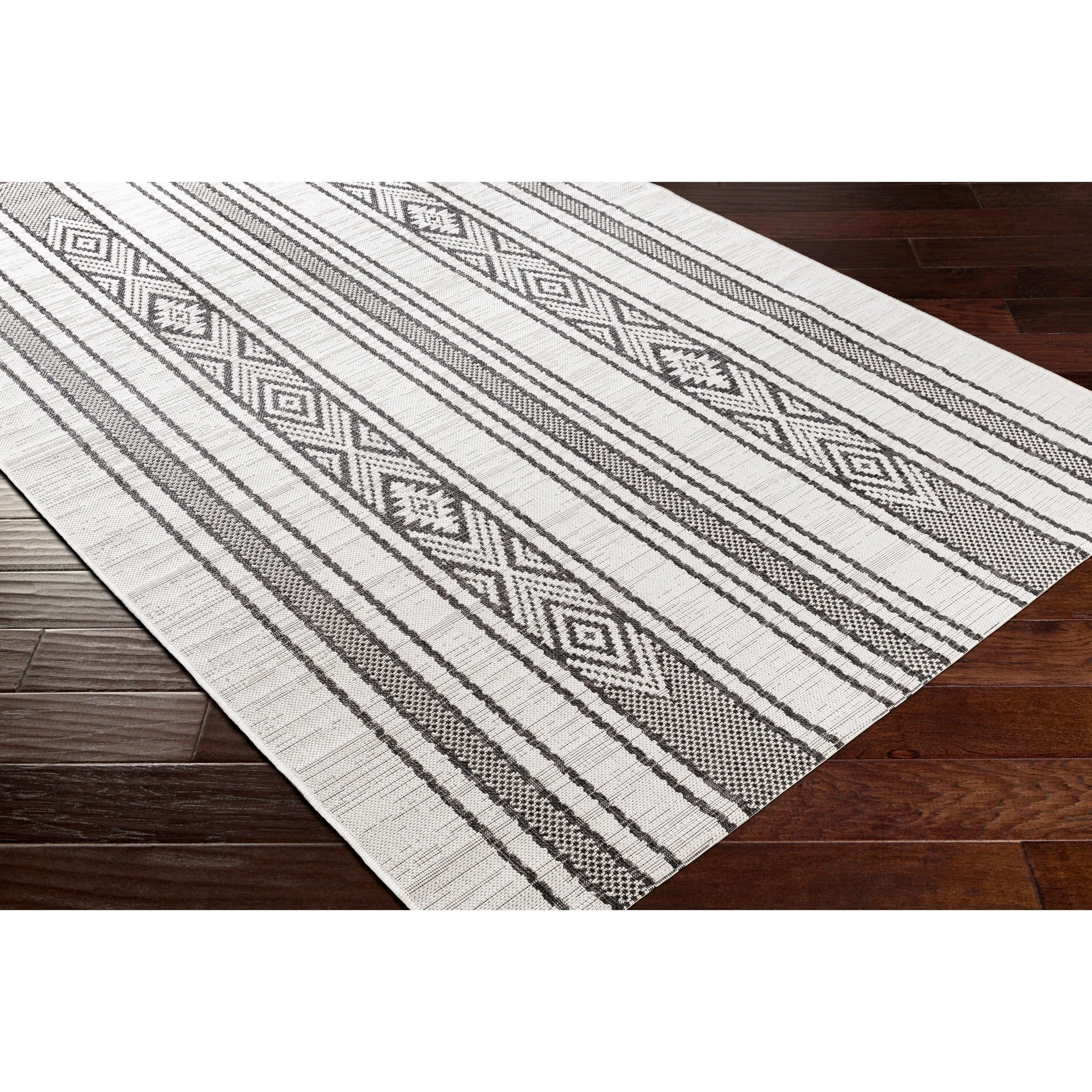 Livabliss Tansy Indoor/ Outdoor Nordic Stripe Area Rug