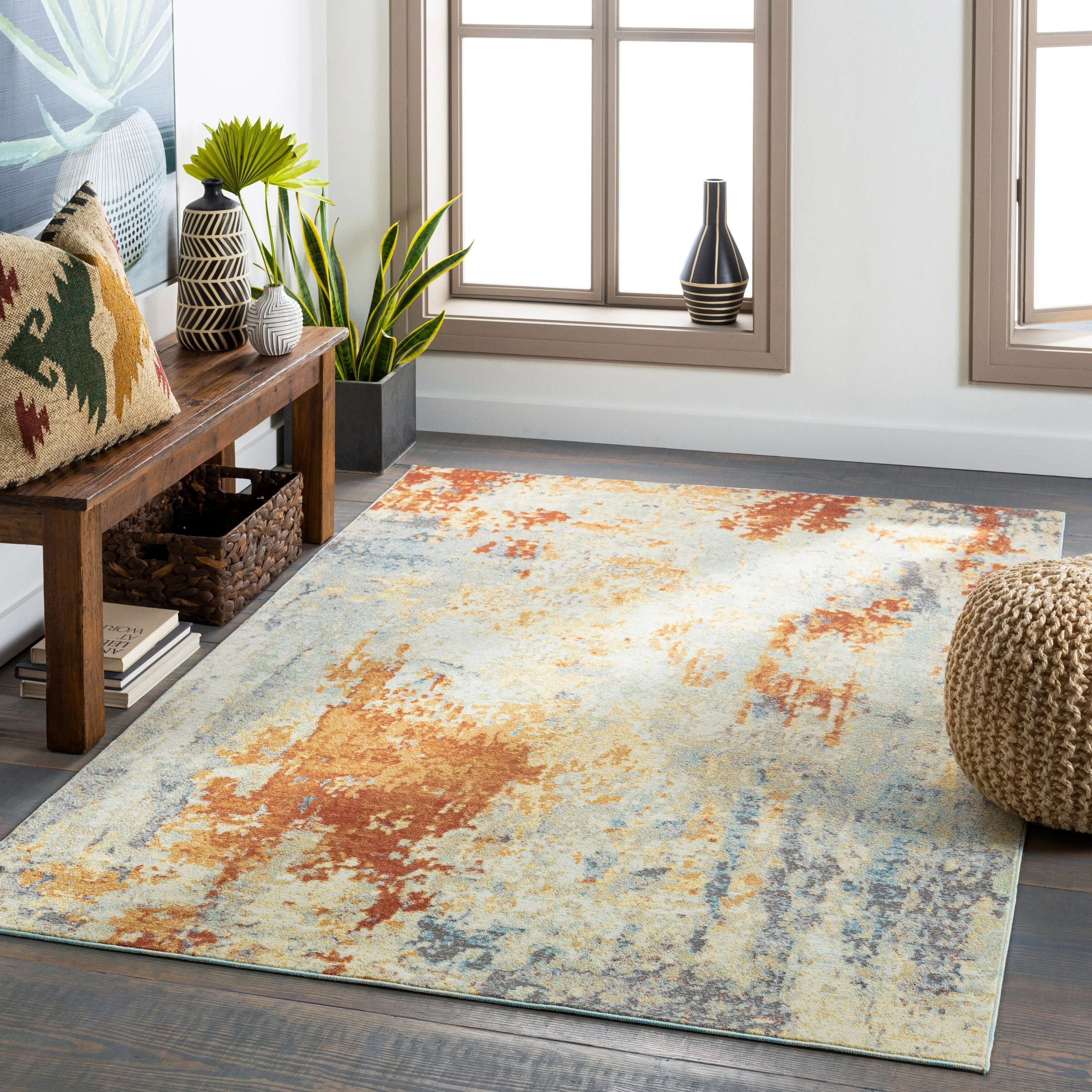 Livabliss Terrie Indoor/ Outdoor Modern Abstract Area Rug