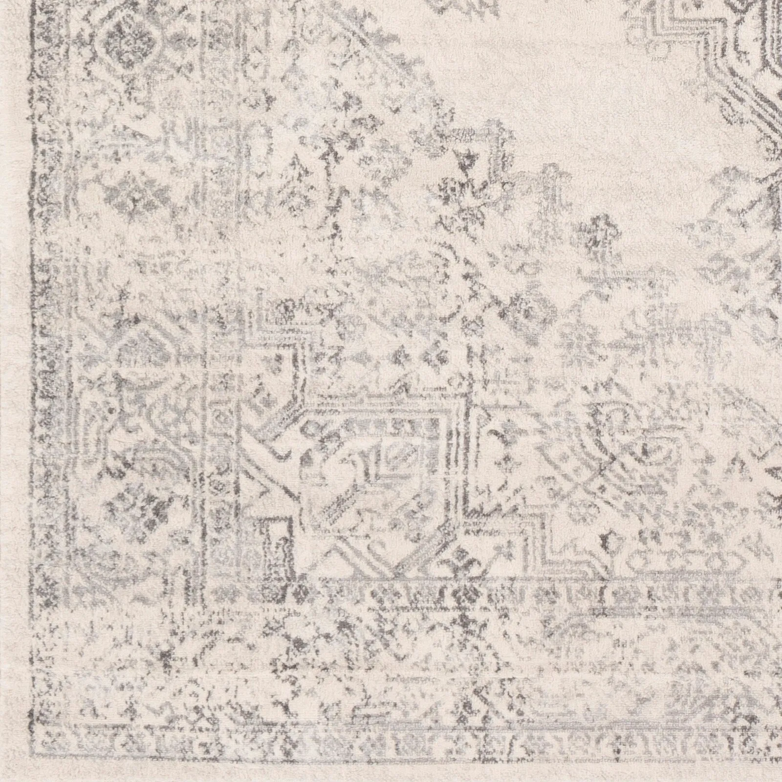 Livabliss Uranus Distressed Medallion Area Rug