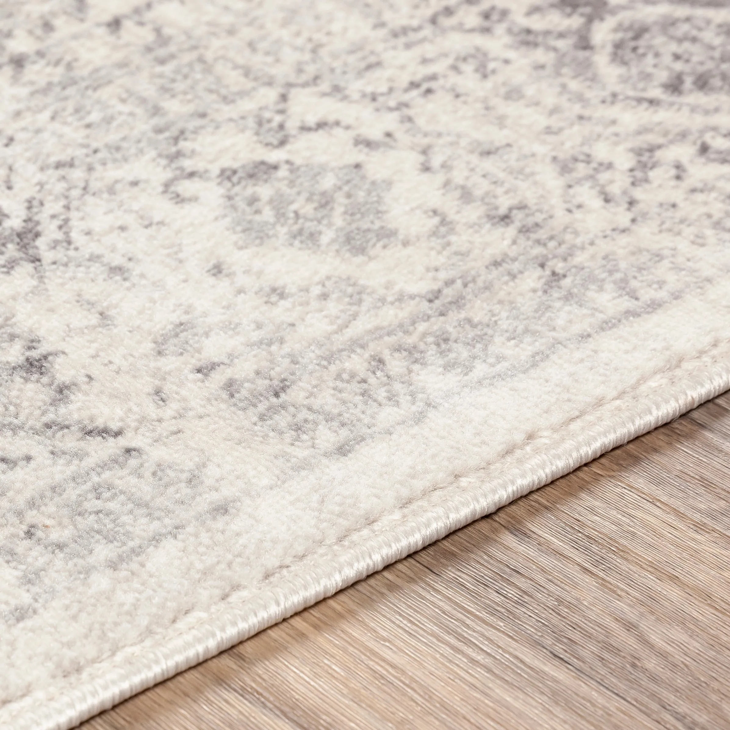 Livabliss Uranus Distressed Medallion Area Rug