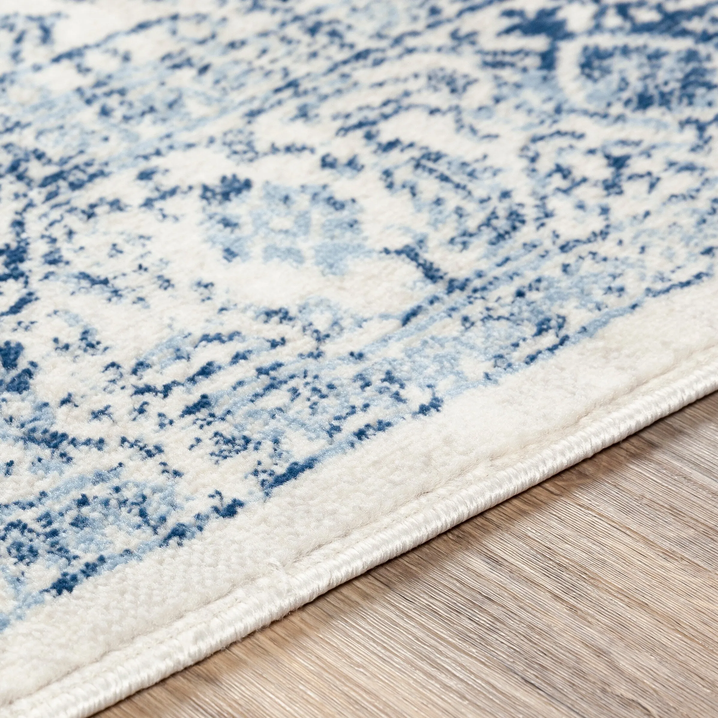 Livabliss Uranus Distressed Medallion Area Rug