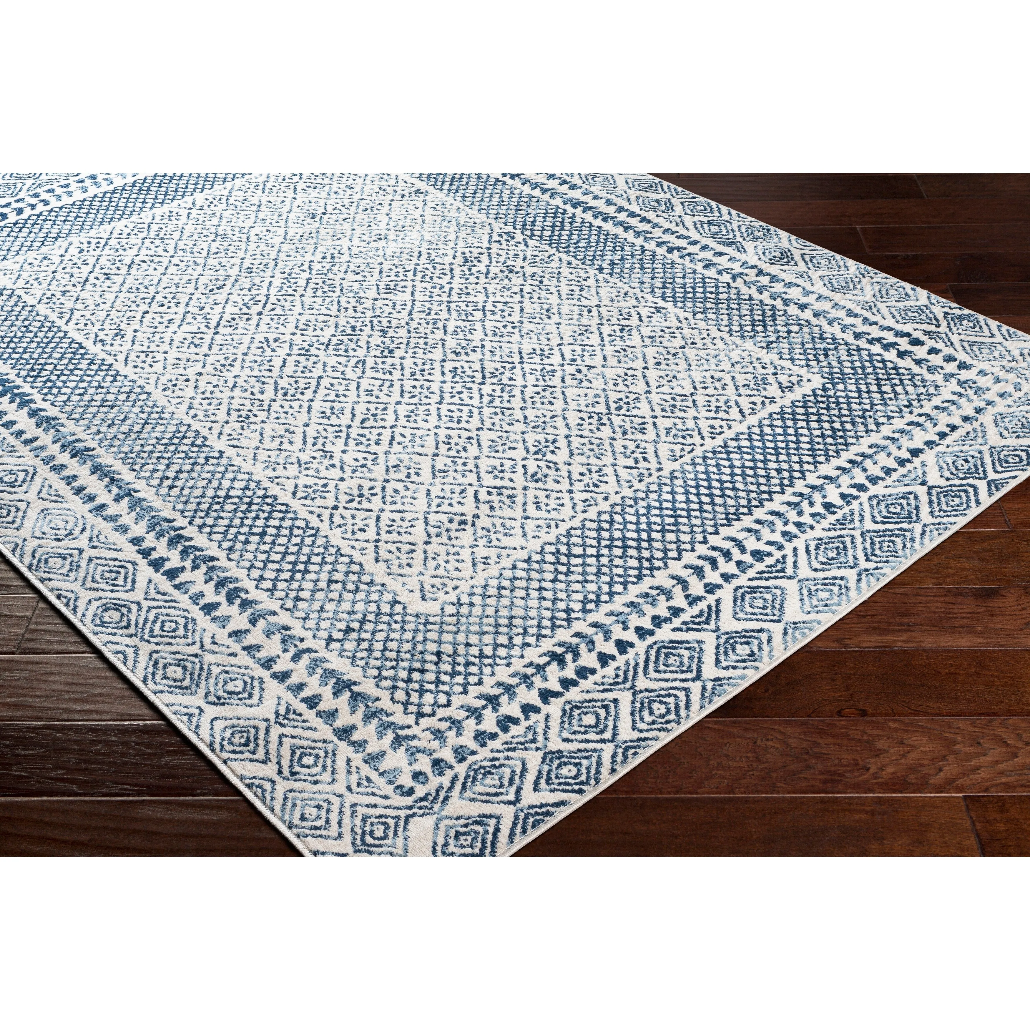 Livabliss Vanessa Tribal Border Area Rug
