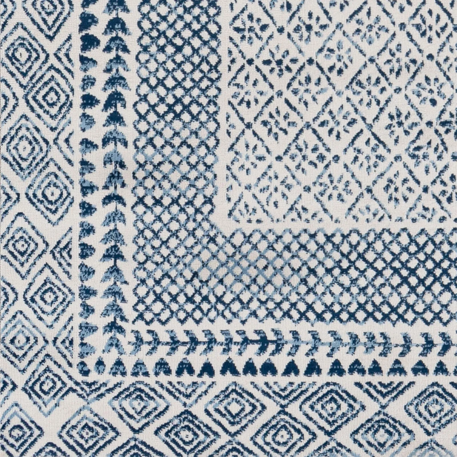 Livabliss Vanessa Tribal Border Area Rug