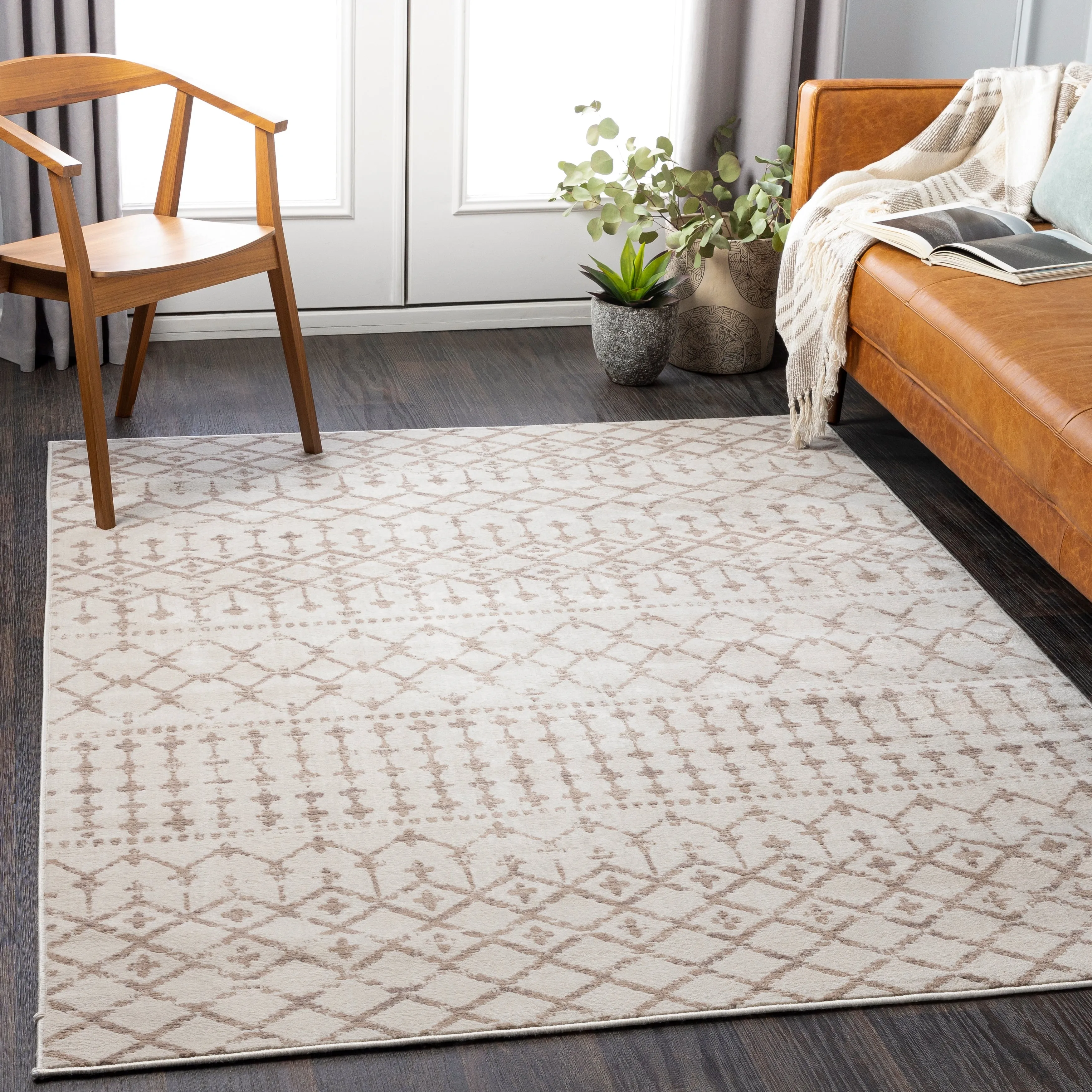 Livabliss Vanya Moroccan Diamond Area Rug