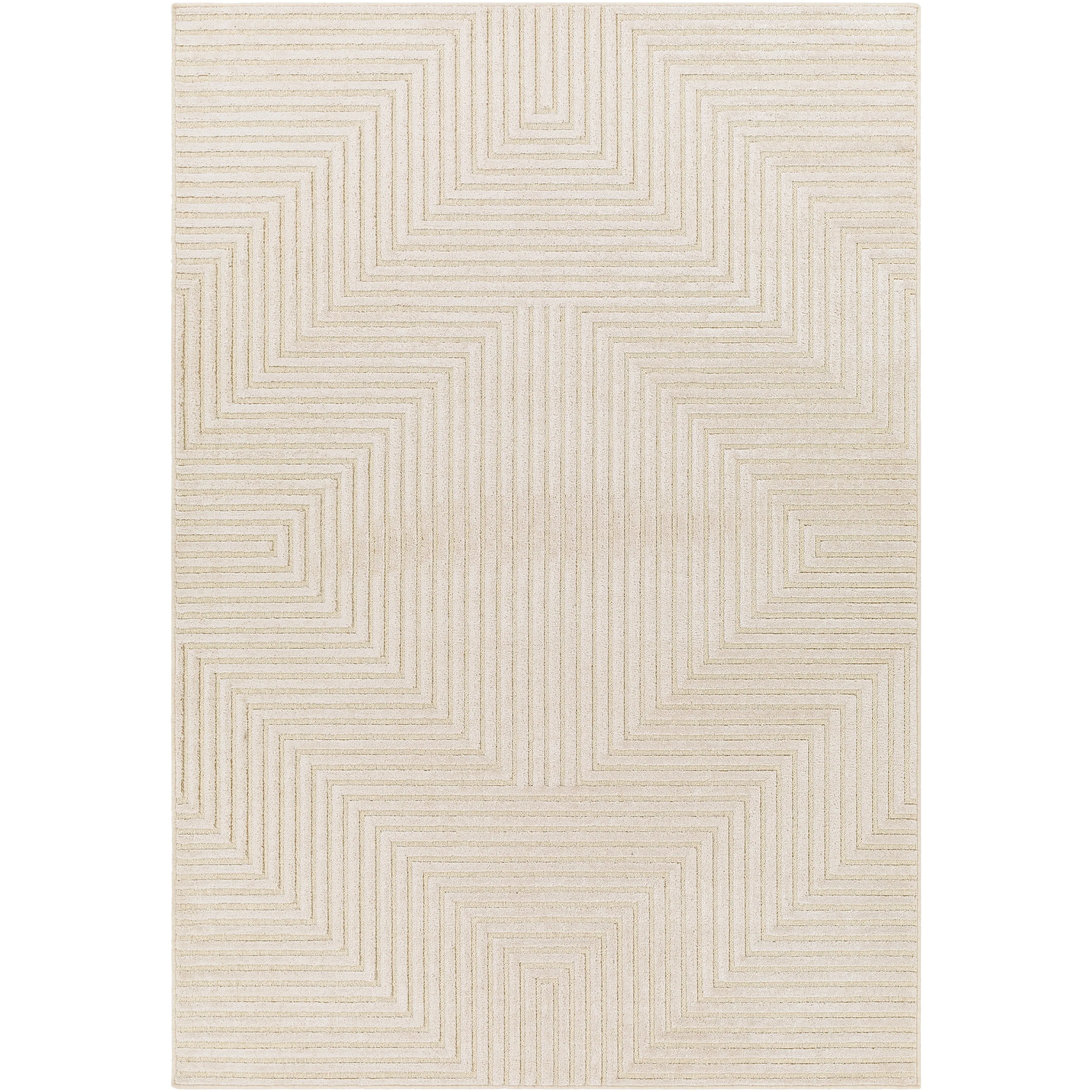 Livabliss Wimbledon Modern Medallion Rug