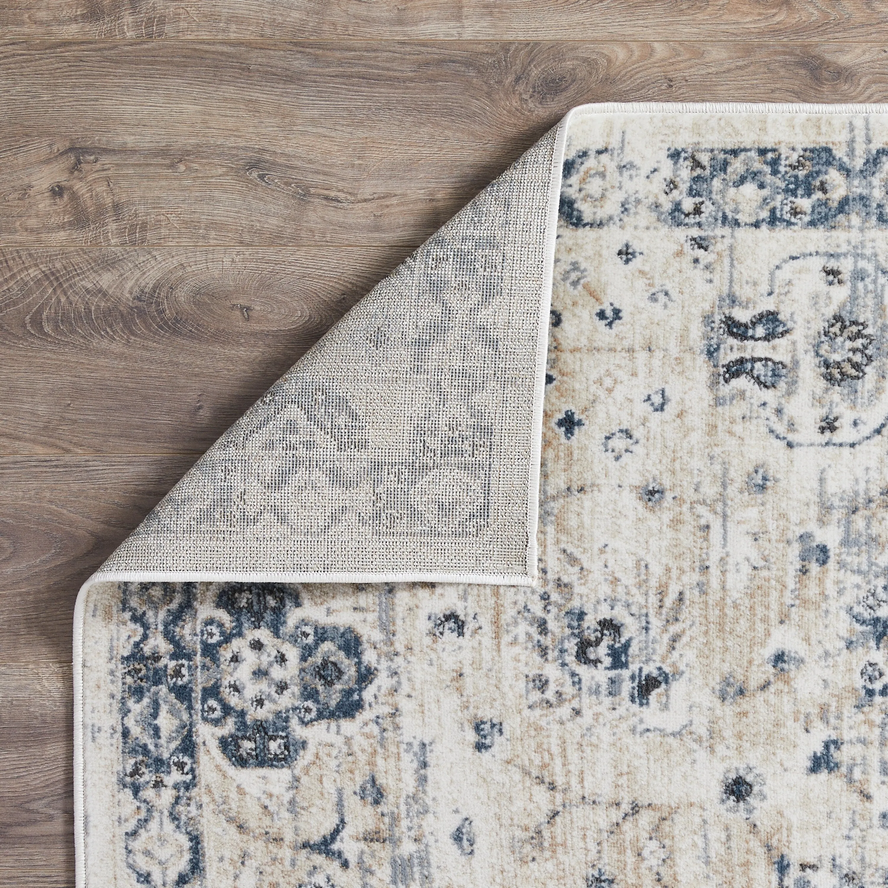 Loomaknoti Kehleigh Aylesh Cream Area Rug