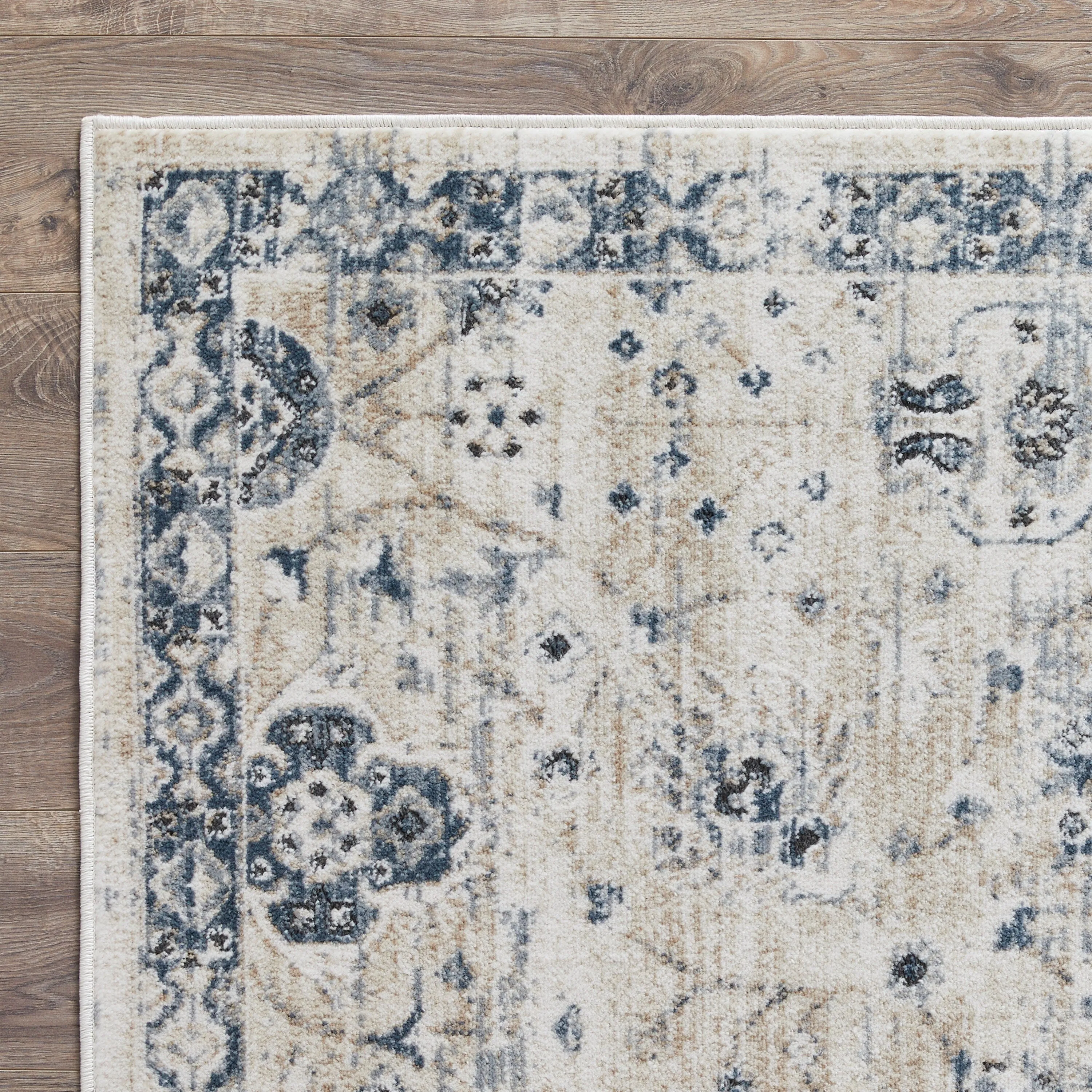 Loomaknoti Kehleigh Aylesh Cream Area Rug