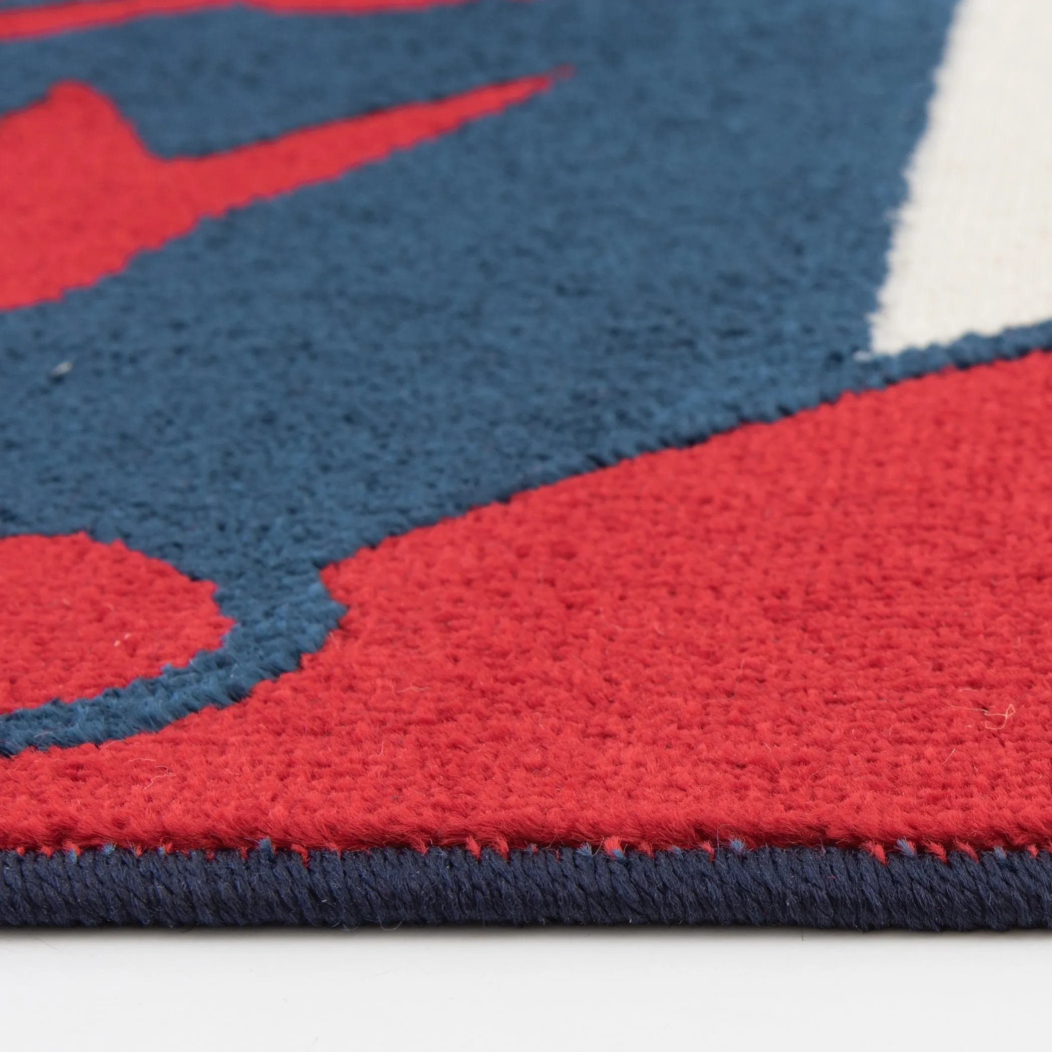 Loomaknoti Tecopa Kartaleya Blue Area Rug