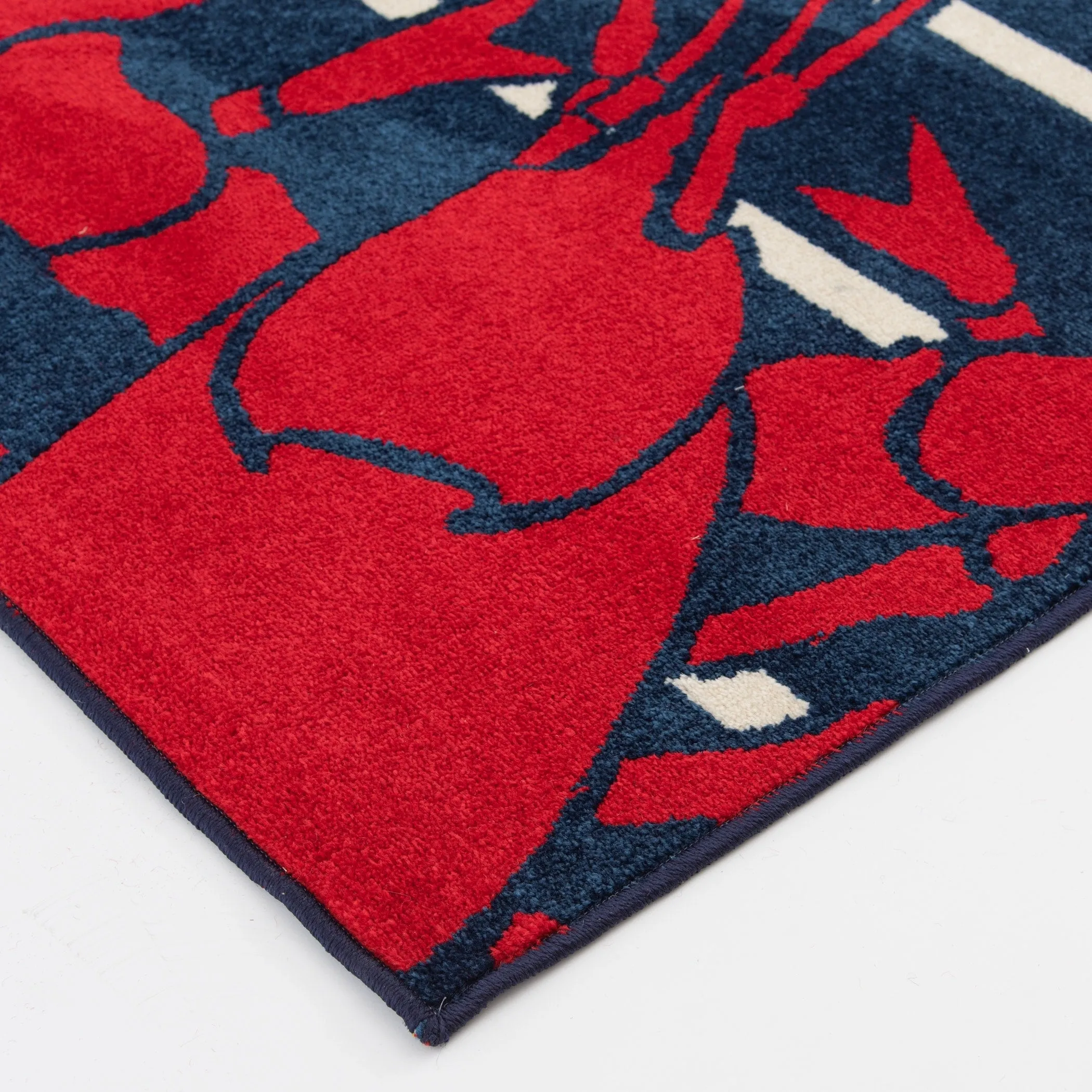 Loomaknoti Tecopa Kartaleya Blue Area Rug