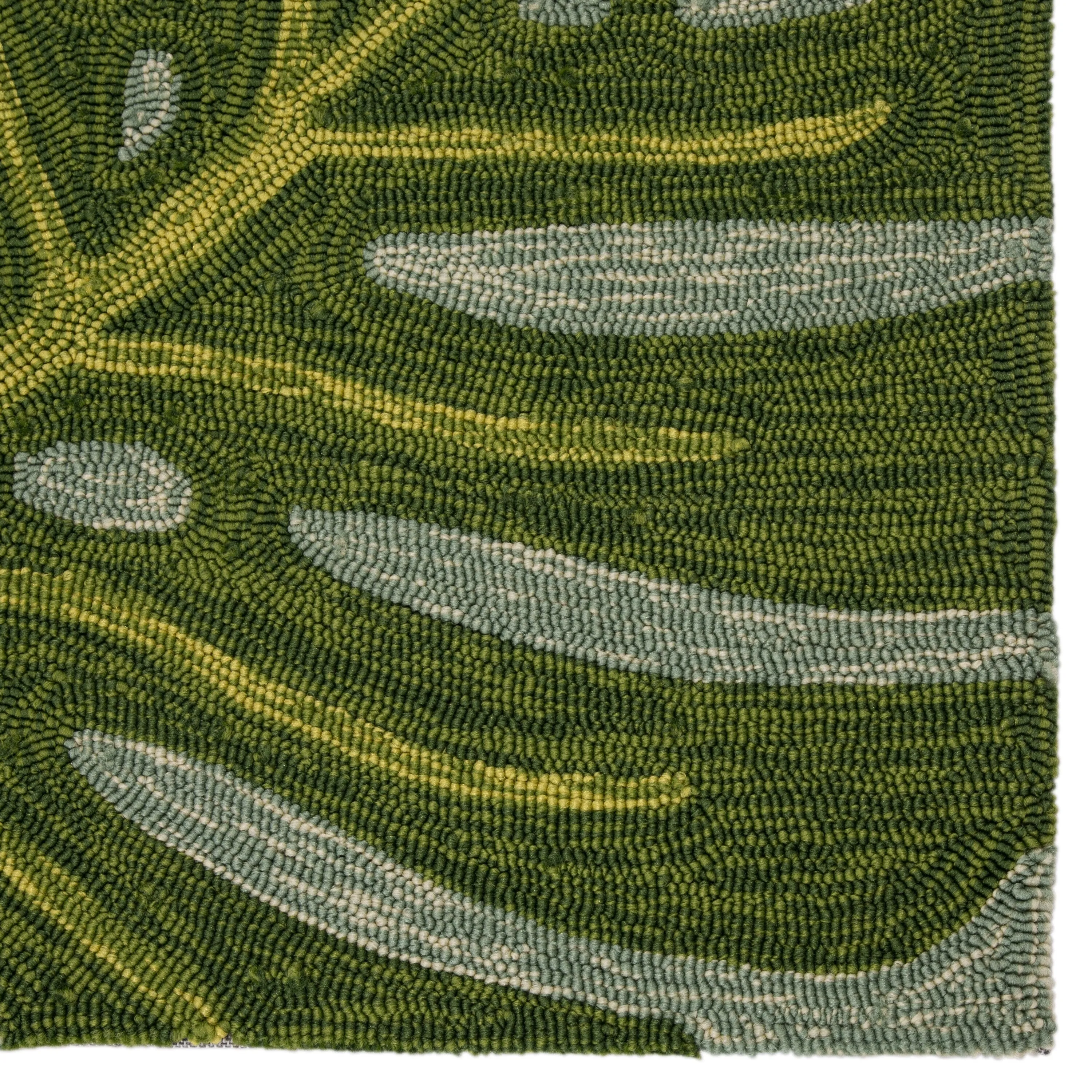 Luau Indoor and Outdoor Floral Area Rug