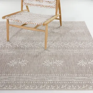 Lucilius Botanical Stripe Indoor/Outdoor Area Rug