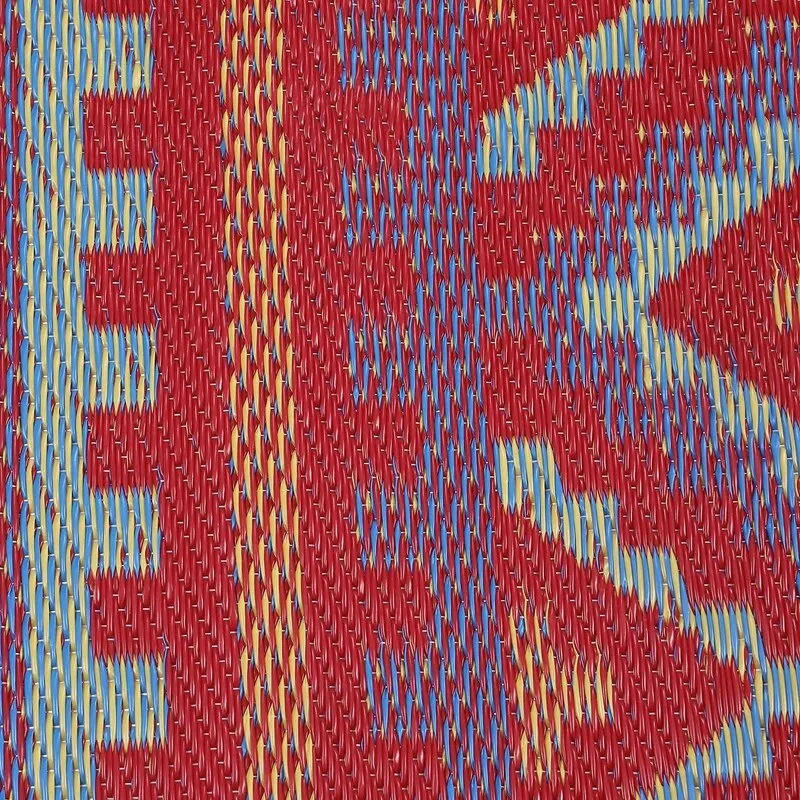 Lush Ambience Alev Indoor Outdoor Plastic Area Rugs- Rectangular