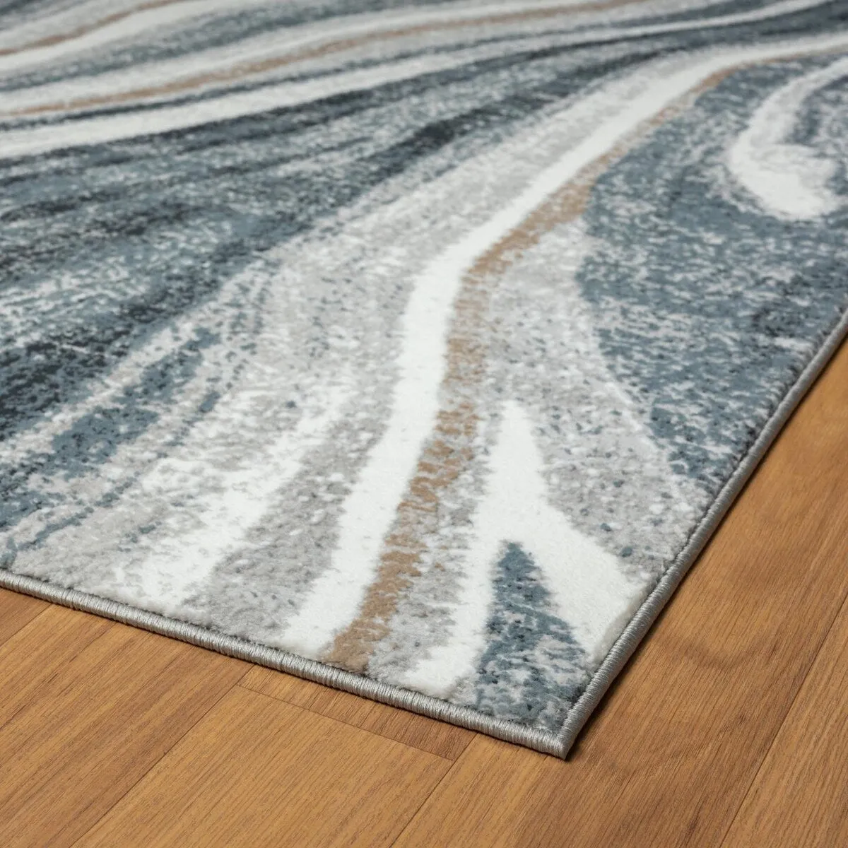 Luxe Weavers Marble Abstract Area Rug. Medium Pile Bedroom Rug