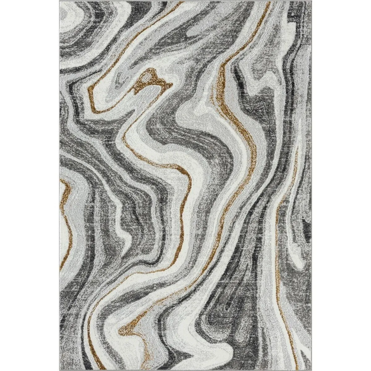 Luxe Weavers Marble Abstract Area Rug. Medium Pile Bedroom Rug