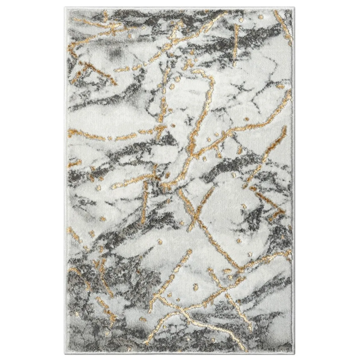 Luxe Weavers Marble Abstract Living Room Rug. Stain-Resistant Carpet