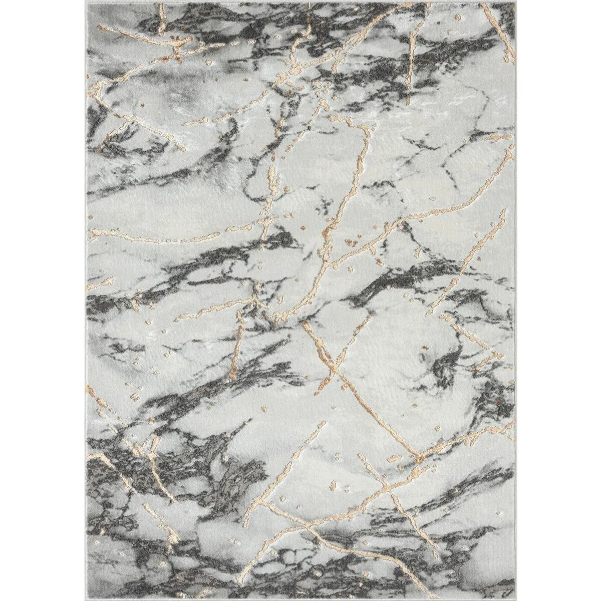 Luxe Weavers Marble Abstract Living Room Rug. Stain-Resistant Carpet