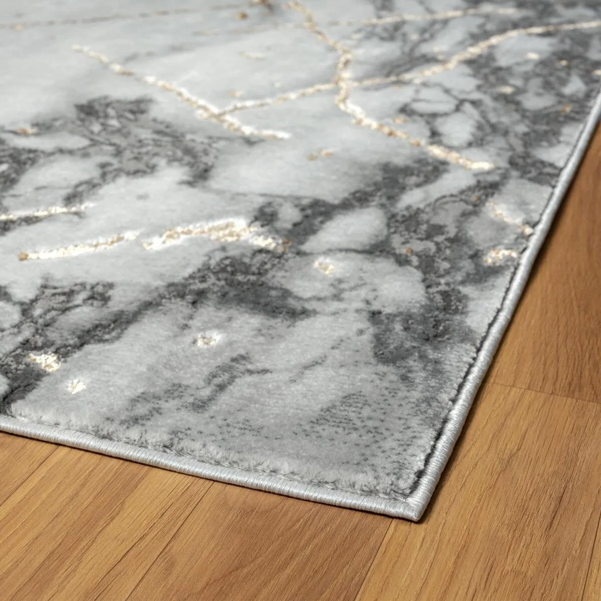 Luxe Weavers Marble Abstract Living Room Rug. Stain-Resistant Carpet