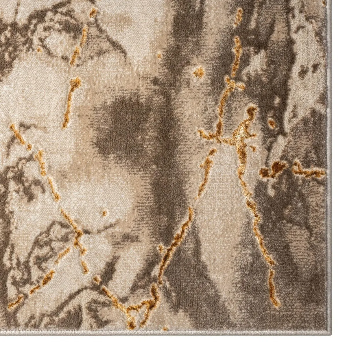 Luxe Weavers Marble Abstract Living Room Rug. Stain-Resistant Carpet