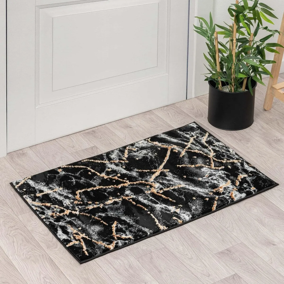 Luxe Weavers Marble Abstract Living Room Rug. Stain-Resistant Carpet