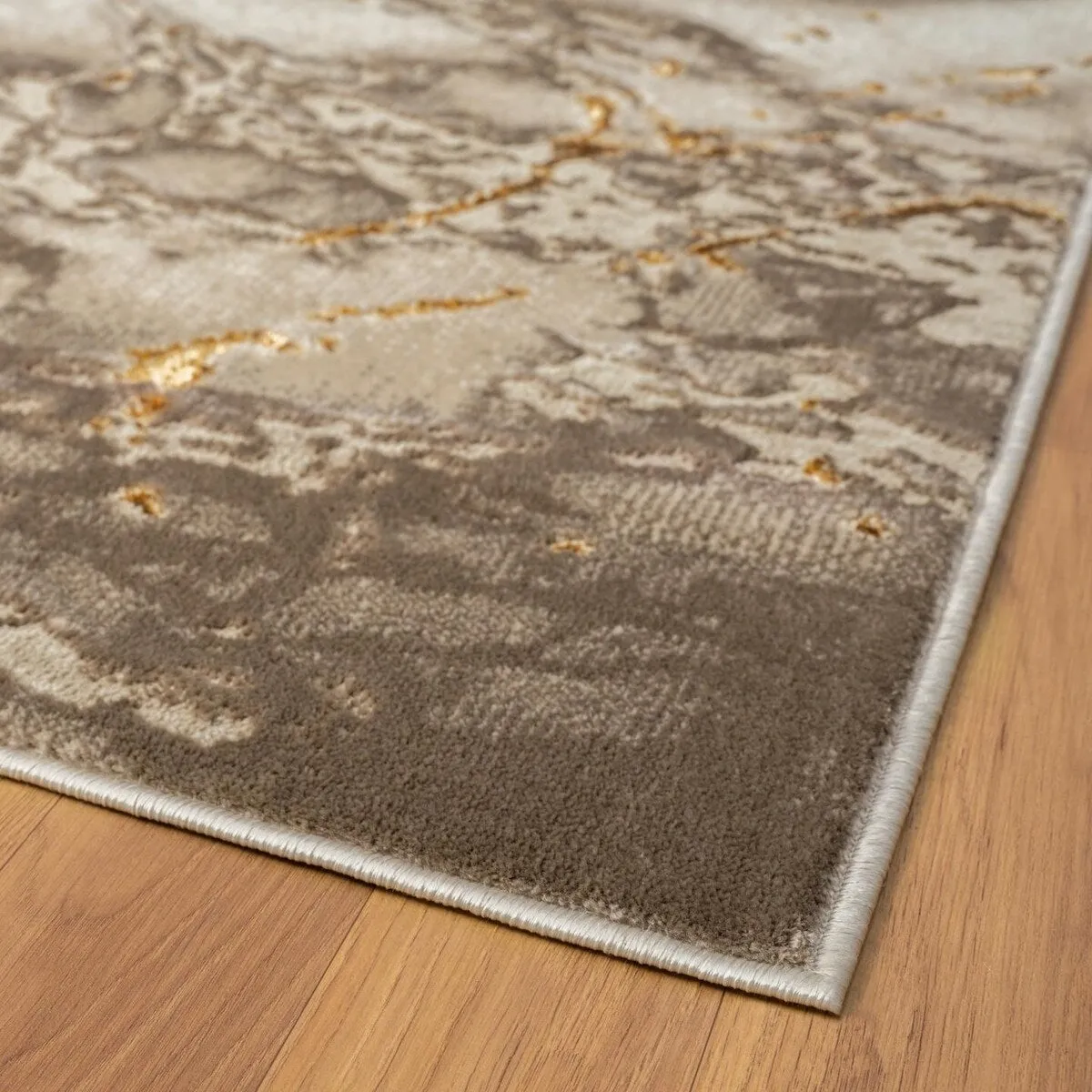 Luxe Weavers Marble Abstract Living Room Rug. Stain-Resistant Carpet