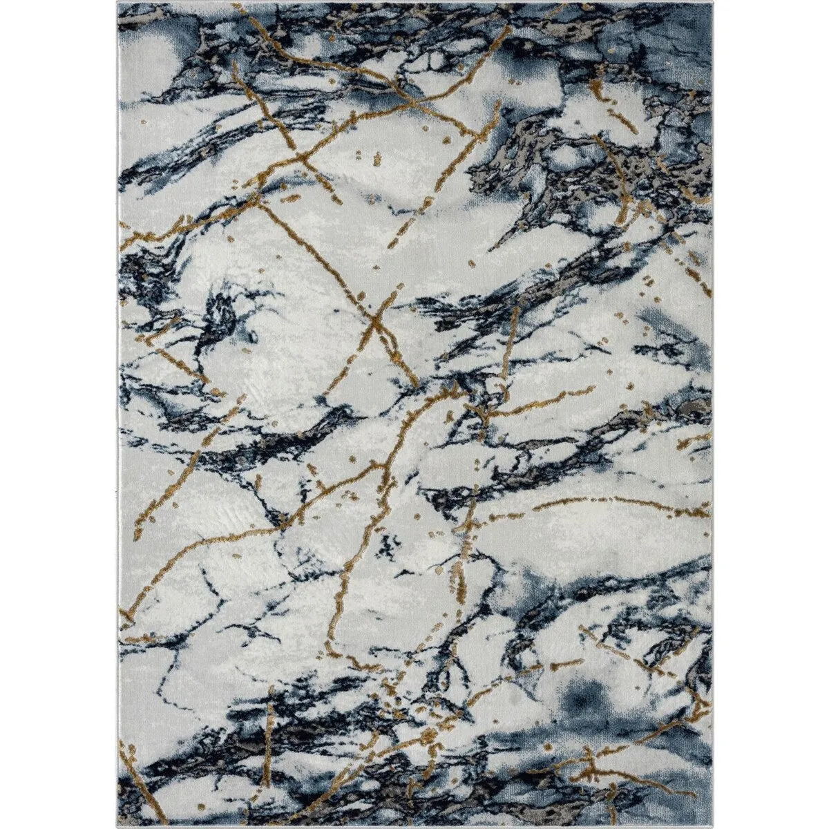 Luxe Weavers Marble Abstract Living Room Rug. Stain-Resistant Carpet