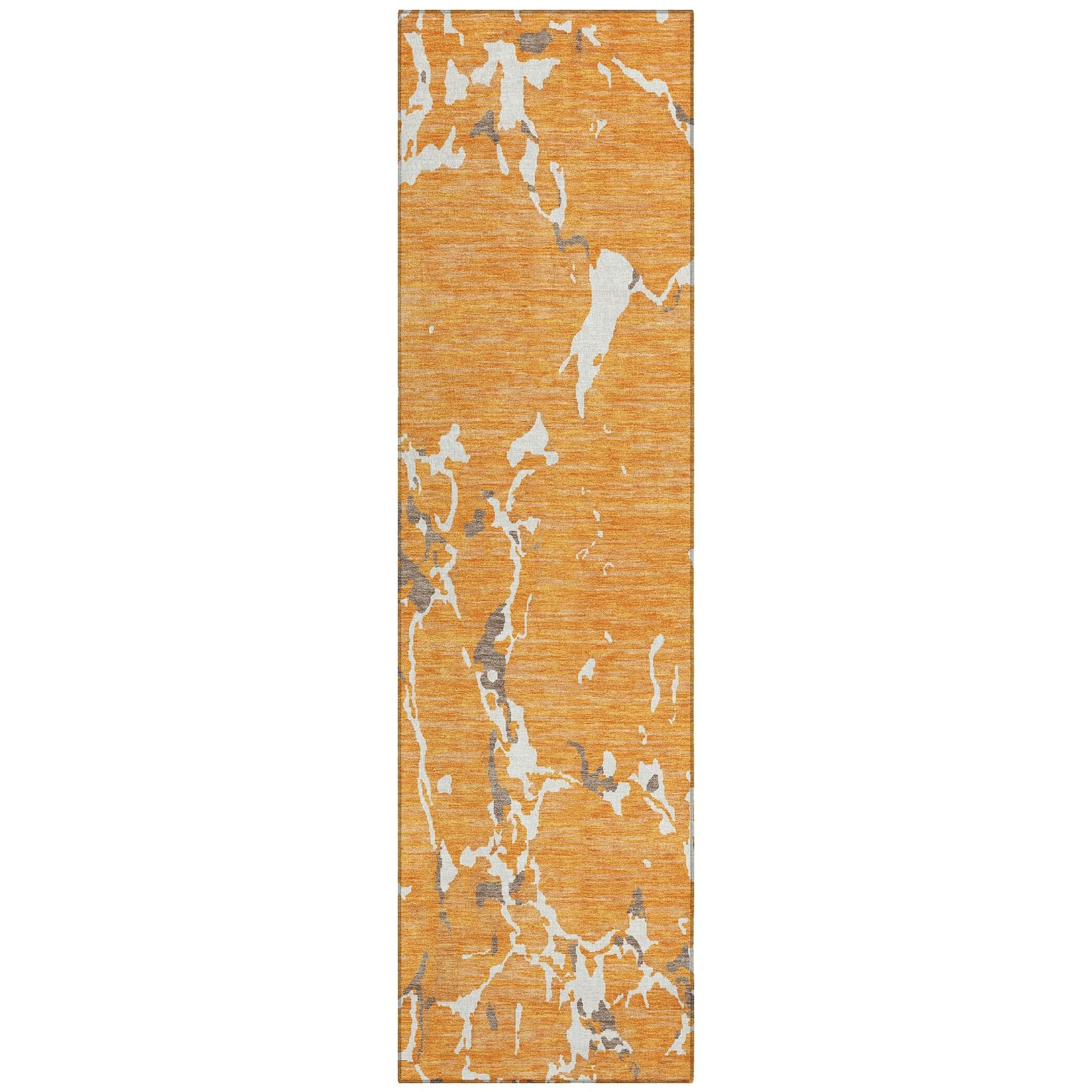 Machine Washable Indoor/ Outdoor Abstract Camo Chantille Rug