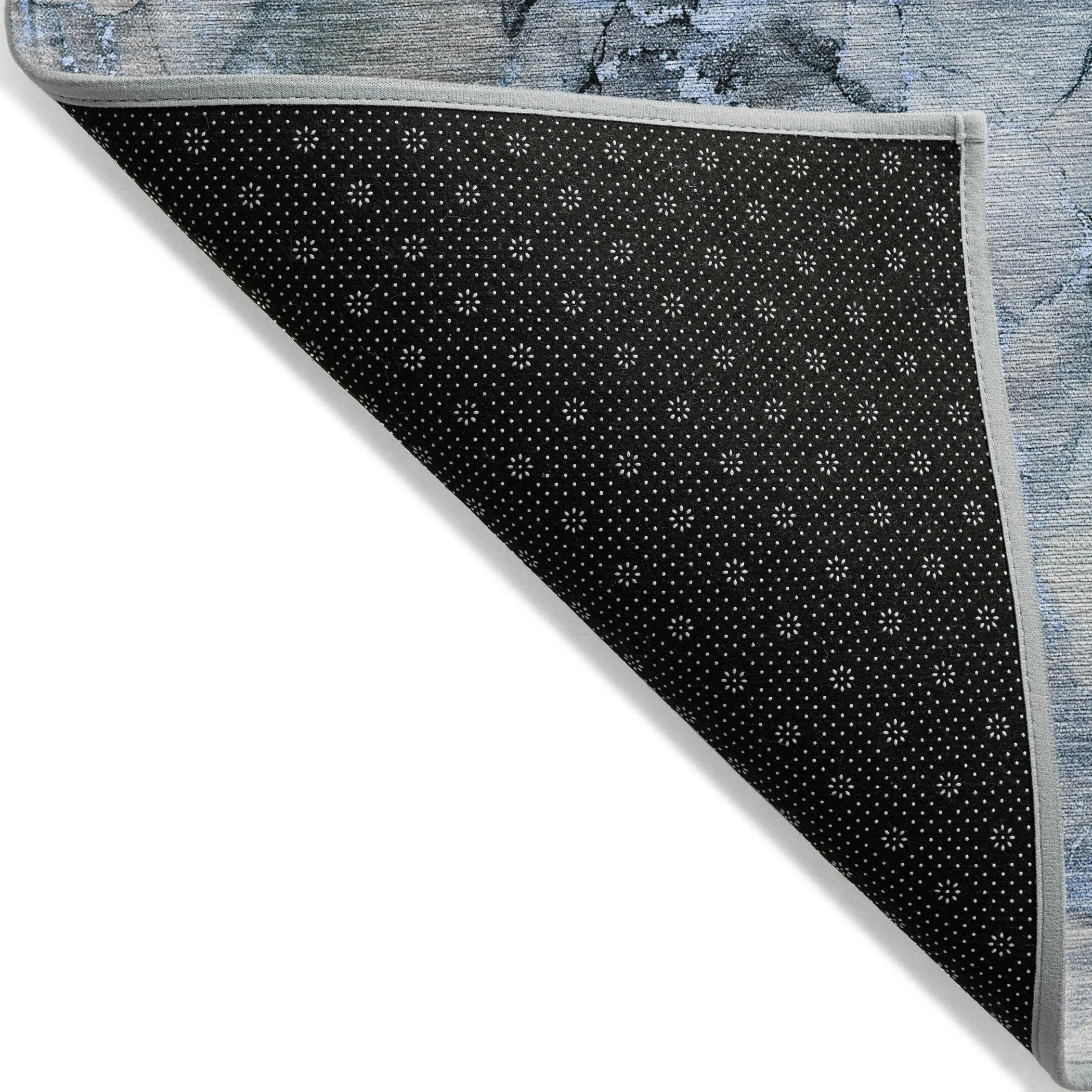 Machine Washable Indoor/ Outdoor Abstract Chantille Rug