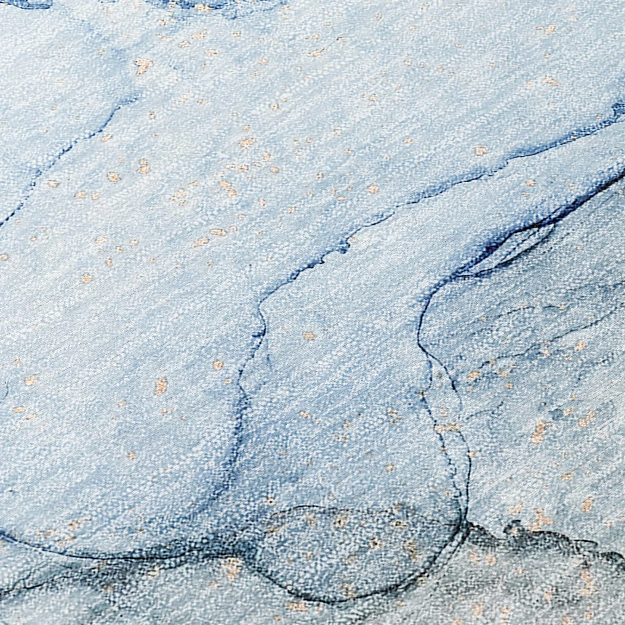 Machine Washable Indoor/ Outdoor Abstract Chantille Rug