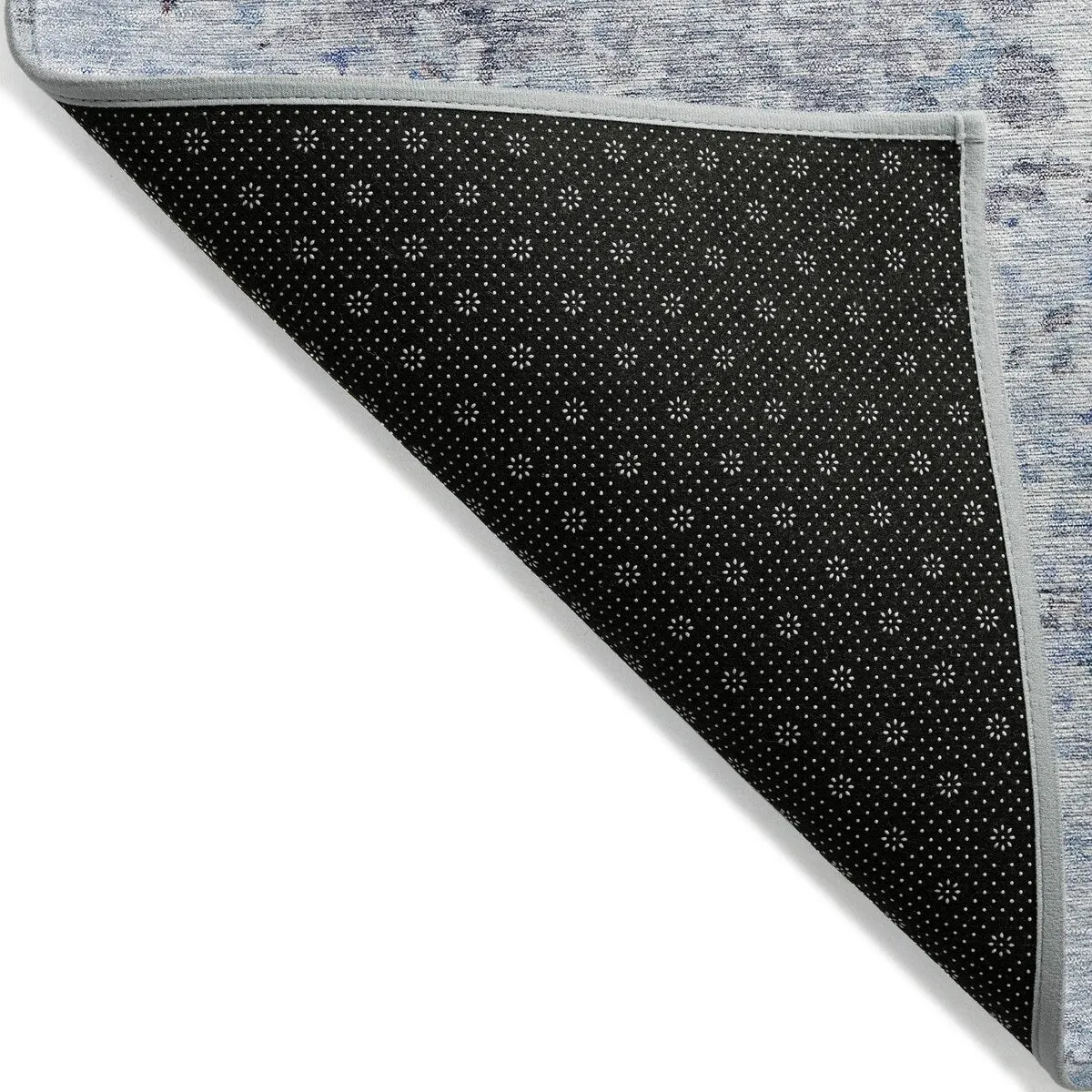 Machine Washable Indoor/ Outdoor Abstract Modern Chantille Rug