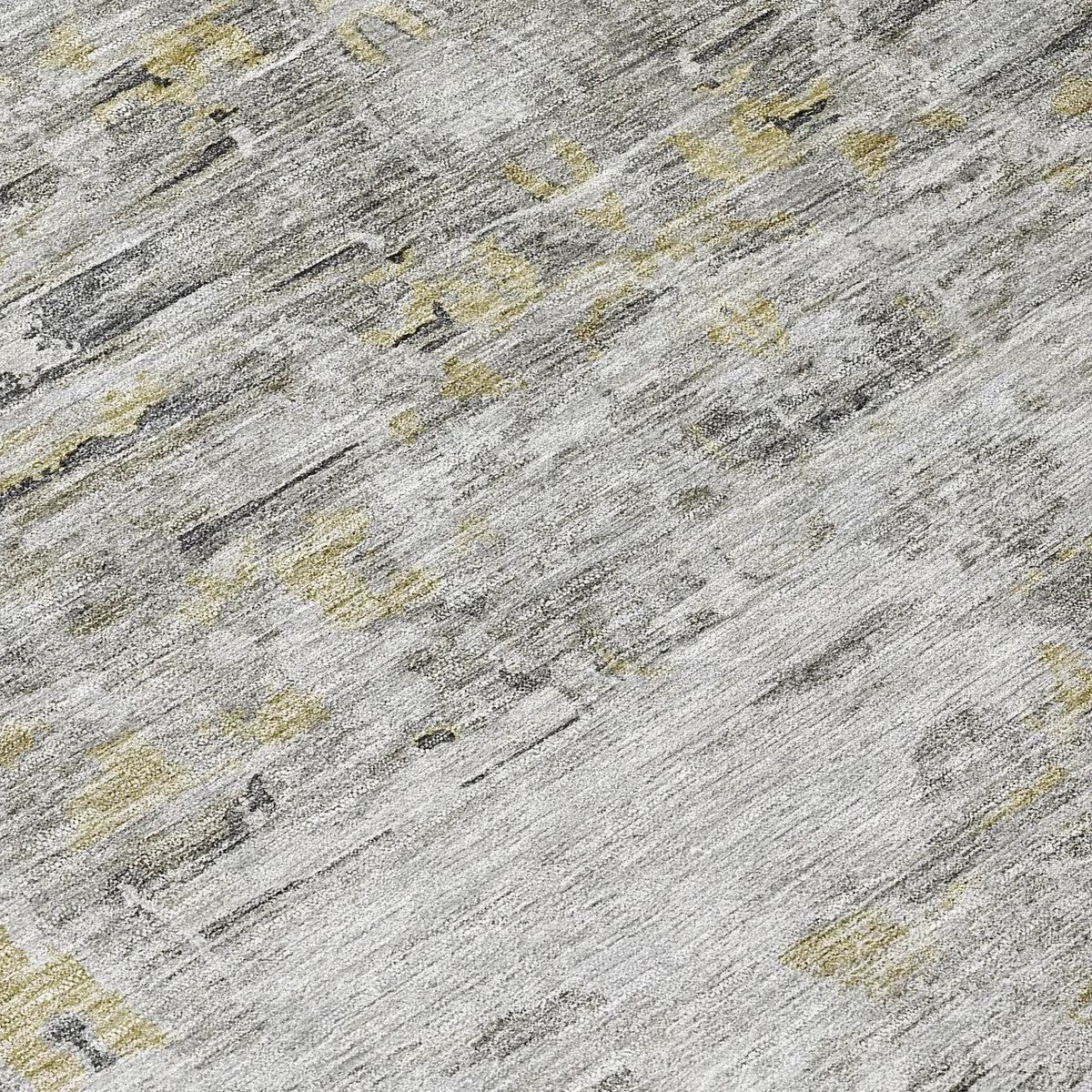 Machine Washable Indoor/ Outdoor Abstract Modern Chantille Rug